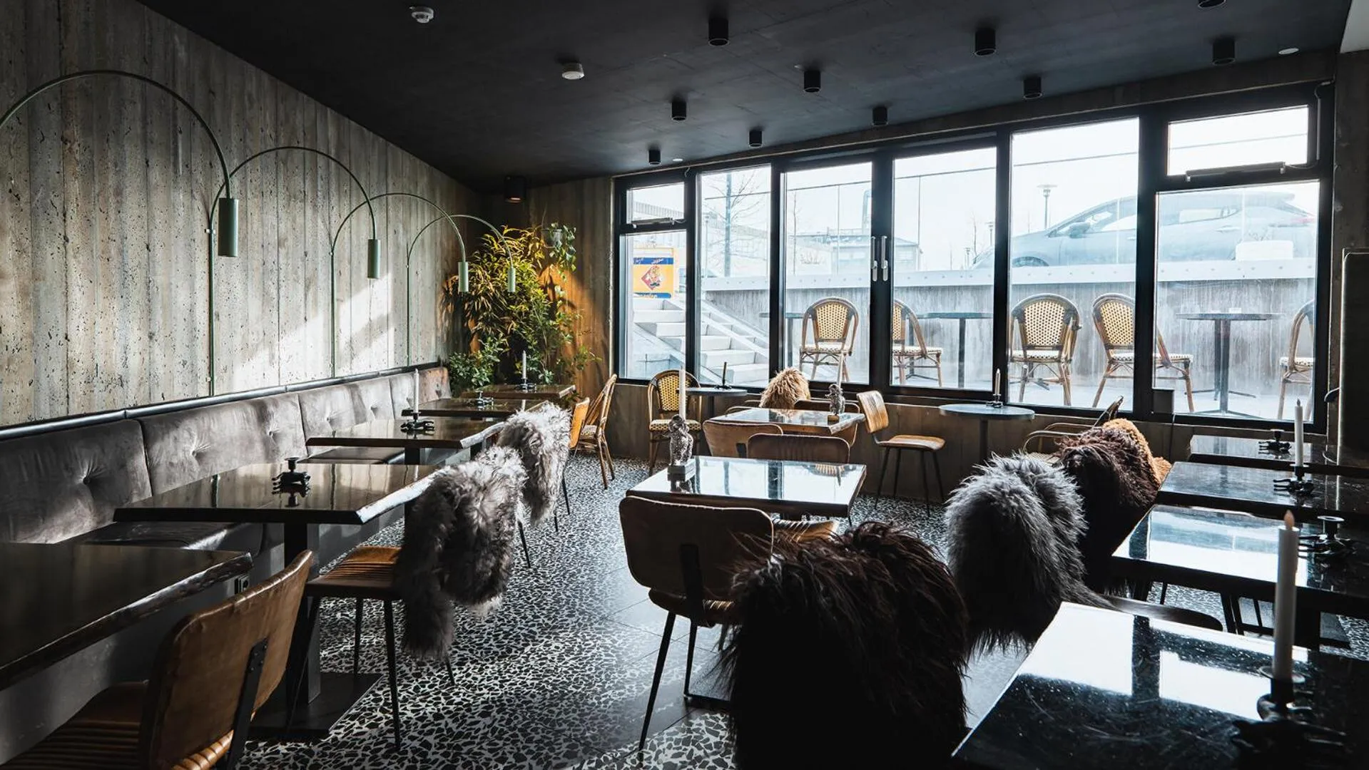 Seating area in Hotel Leifur Eiriksson