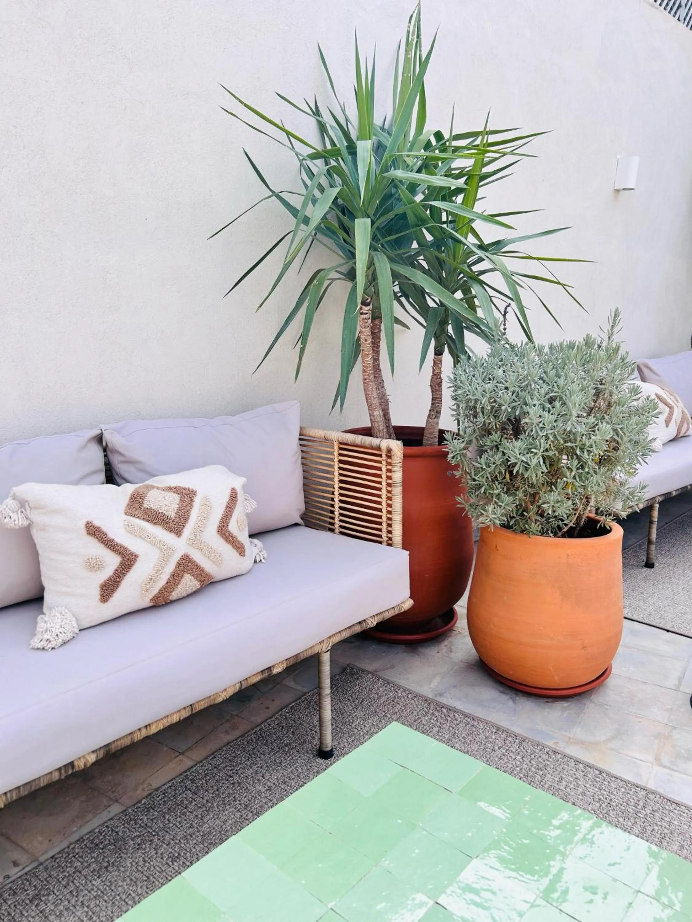 Patio in Riad Villa Wengé & Spa