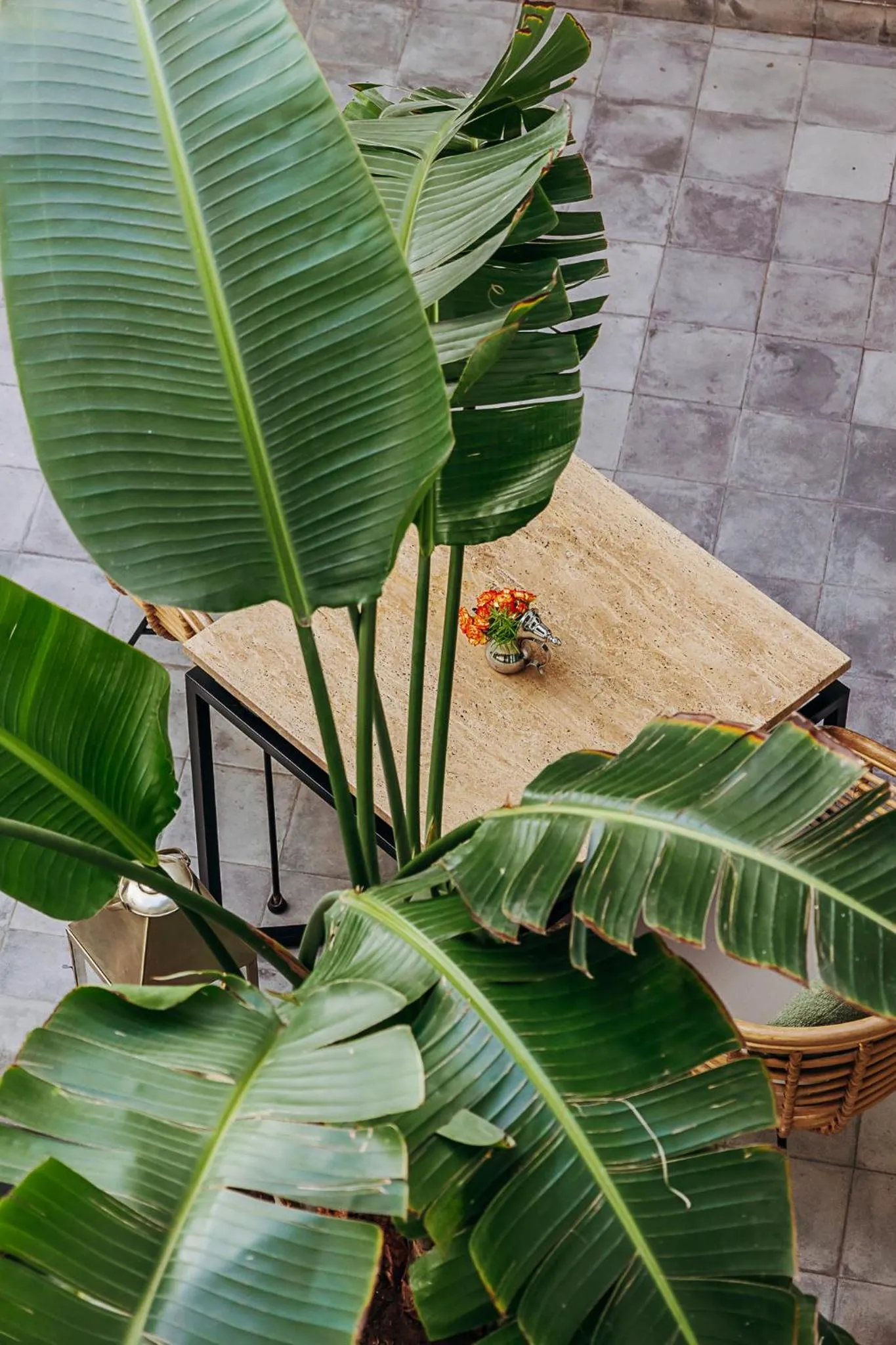 Decorative detail in Riad Villa Wengé & Spa