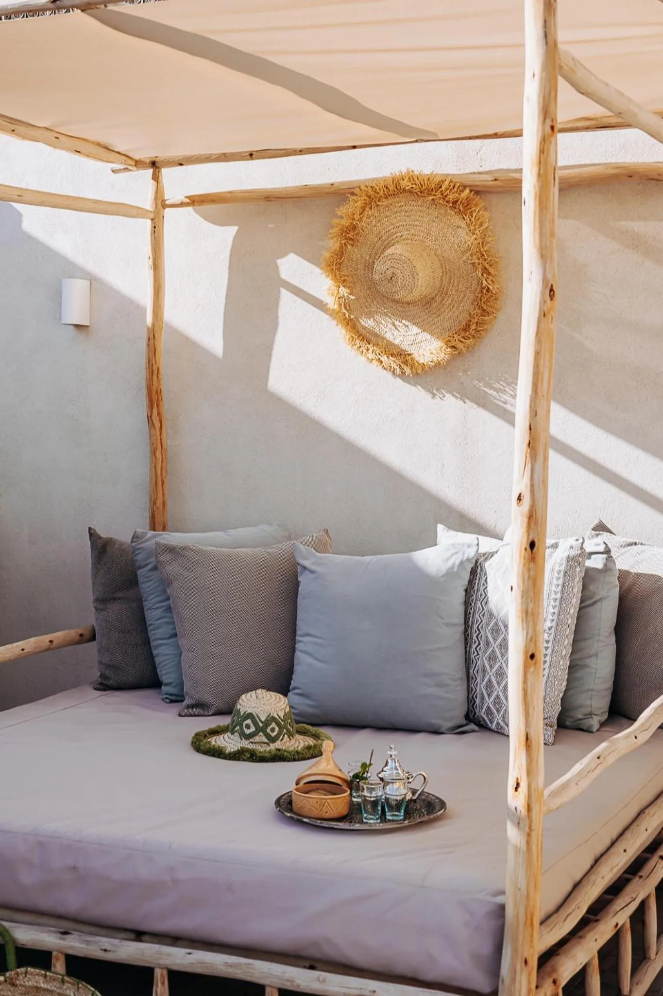 Patio in Riad Villa Wengé & Spa