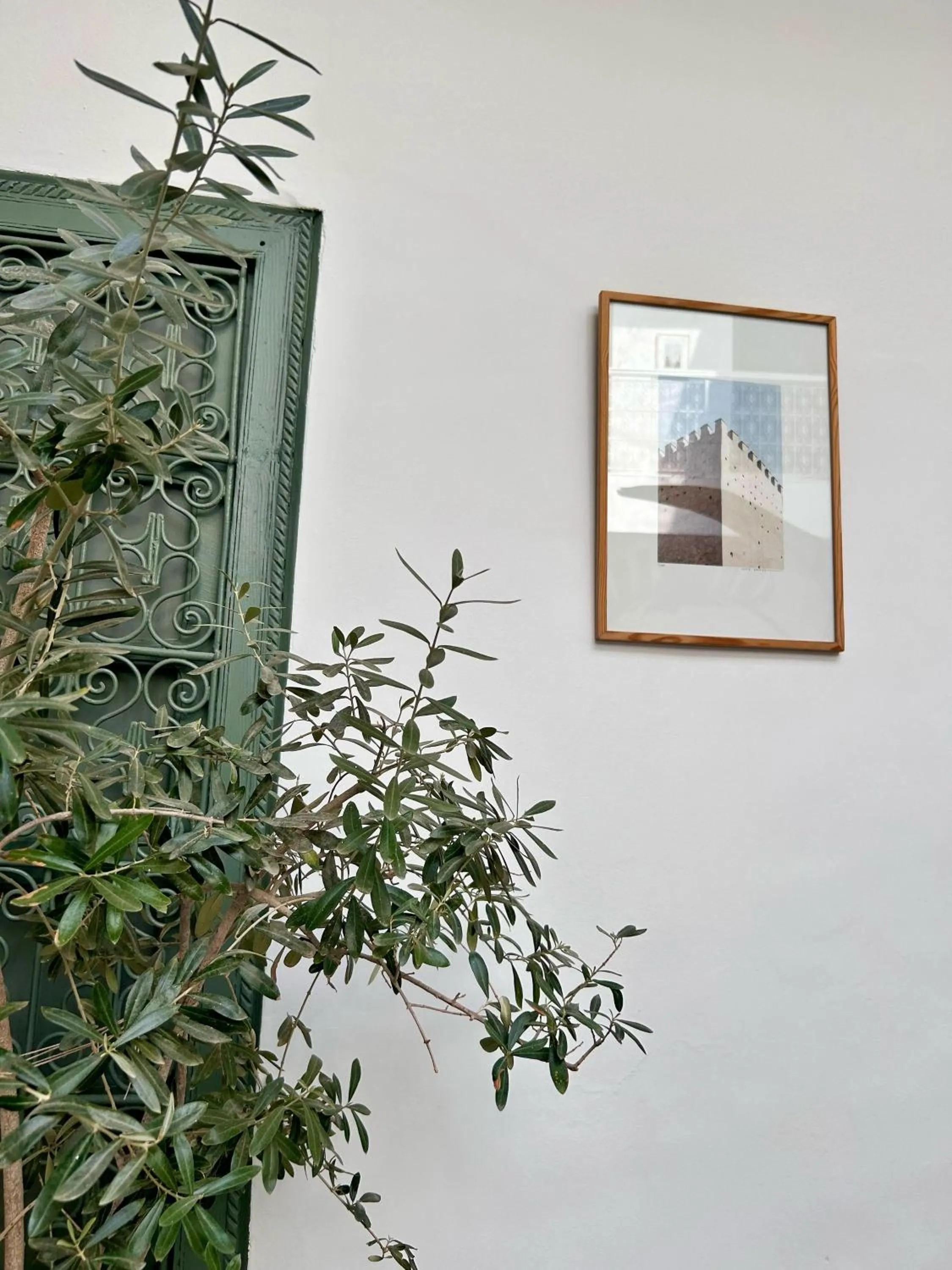 Decorative detail in Riad Villa Wengé & Spa