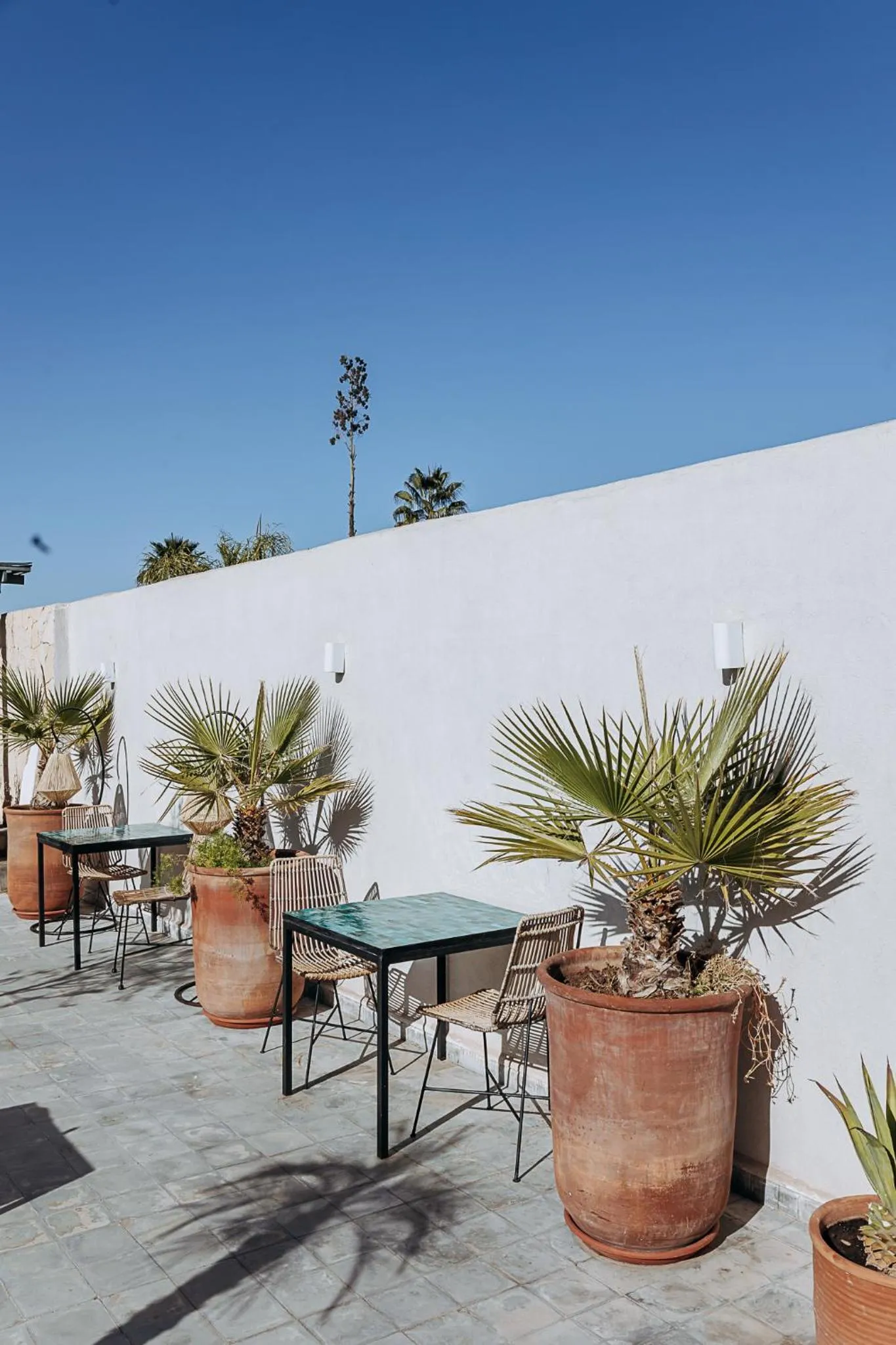 Patio in Riad Villa Wengé & Spa