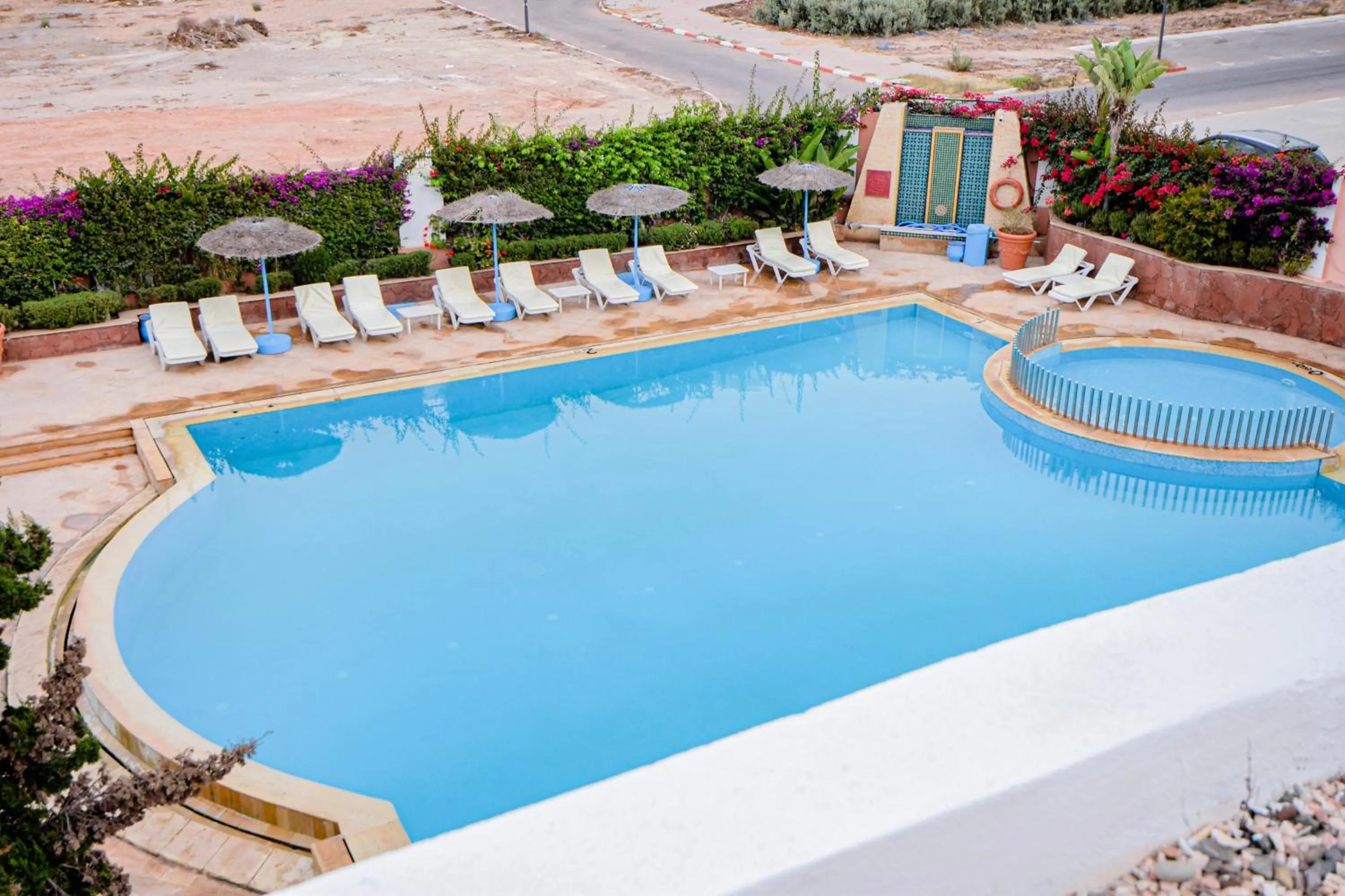Swimming pool in Intouriste Hôtel & Suites