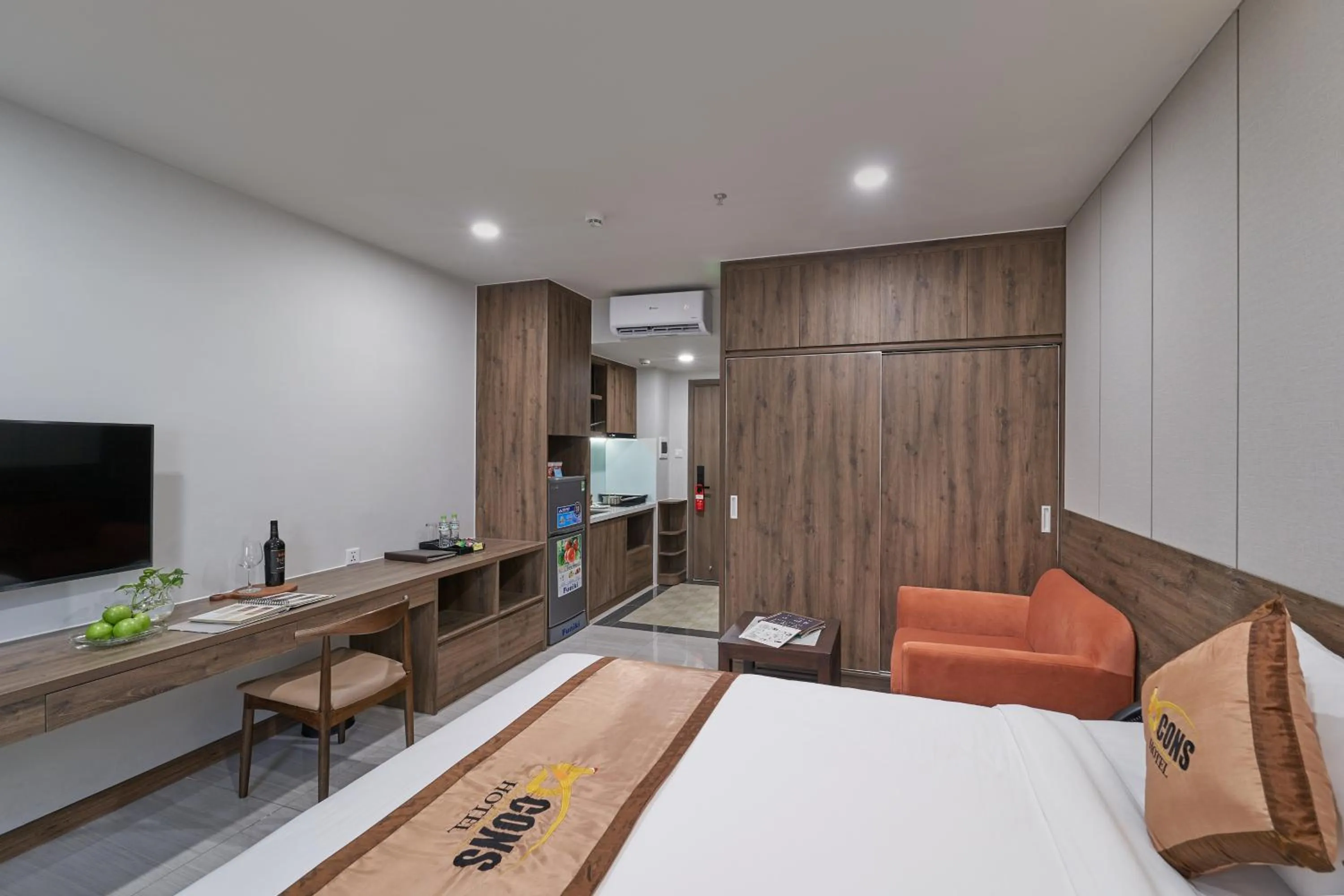 Photo of the whole room, Bed in Bcons PS Hotel and Apartment- Newly Opened Hotel