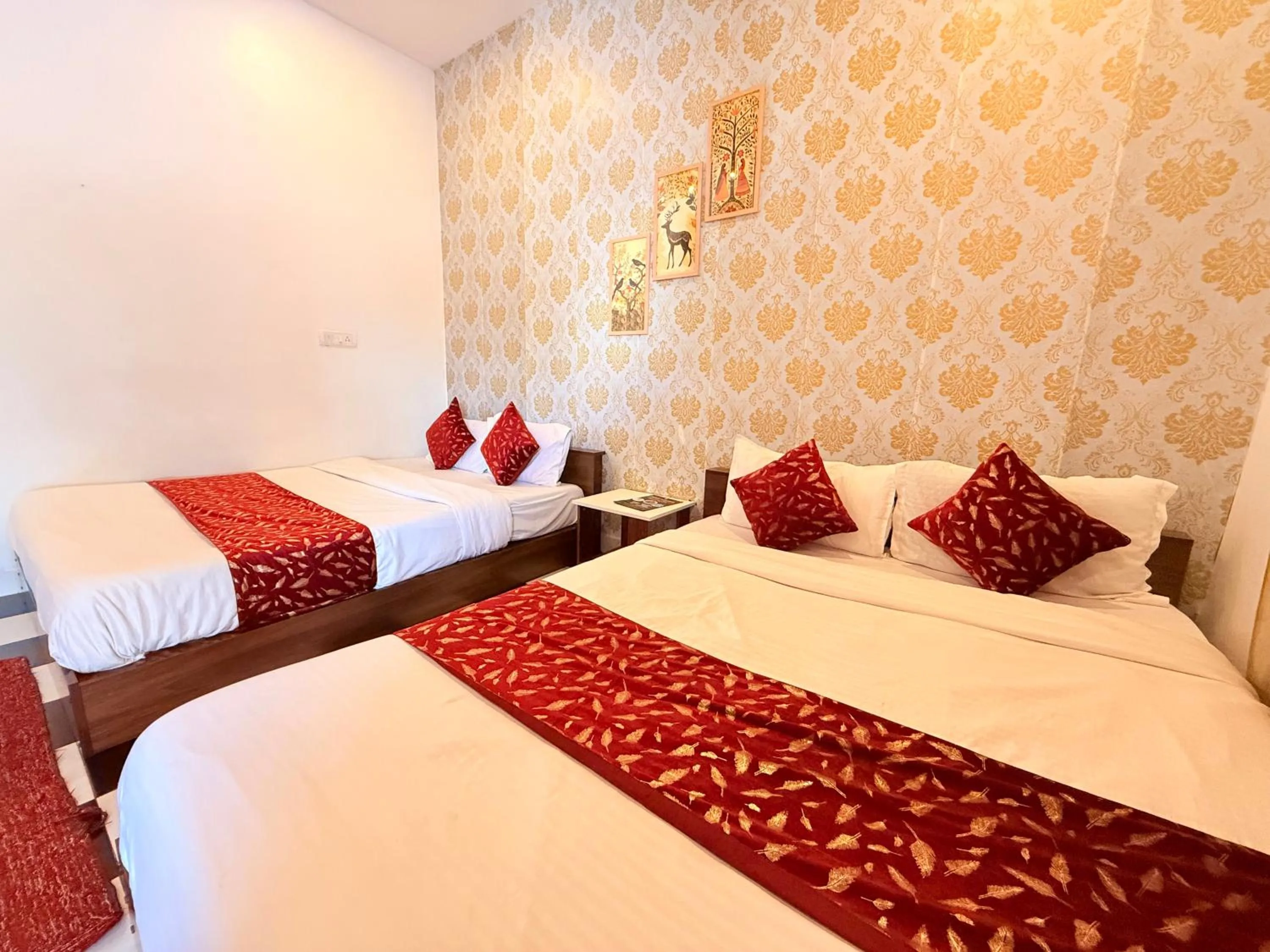 Bed in Red Sea Beach Resort