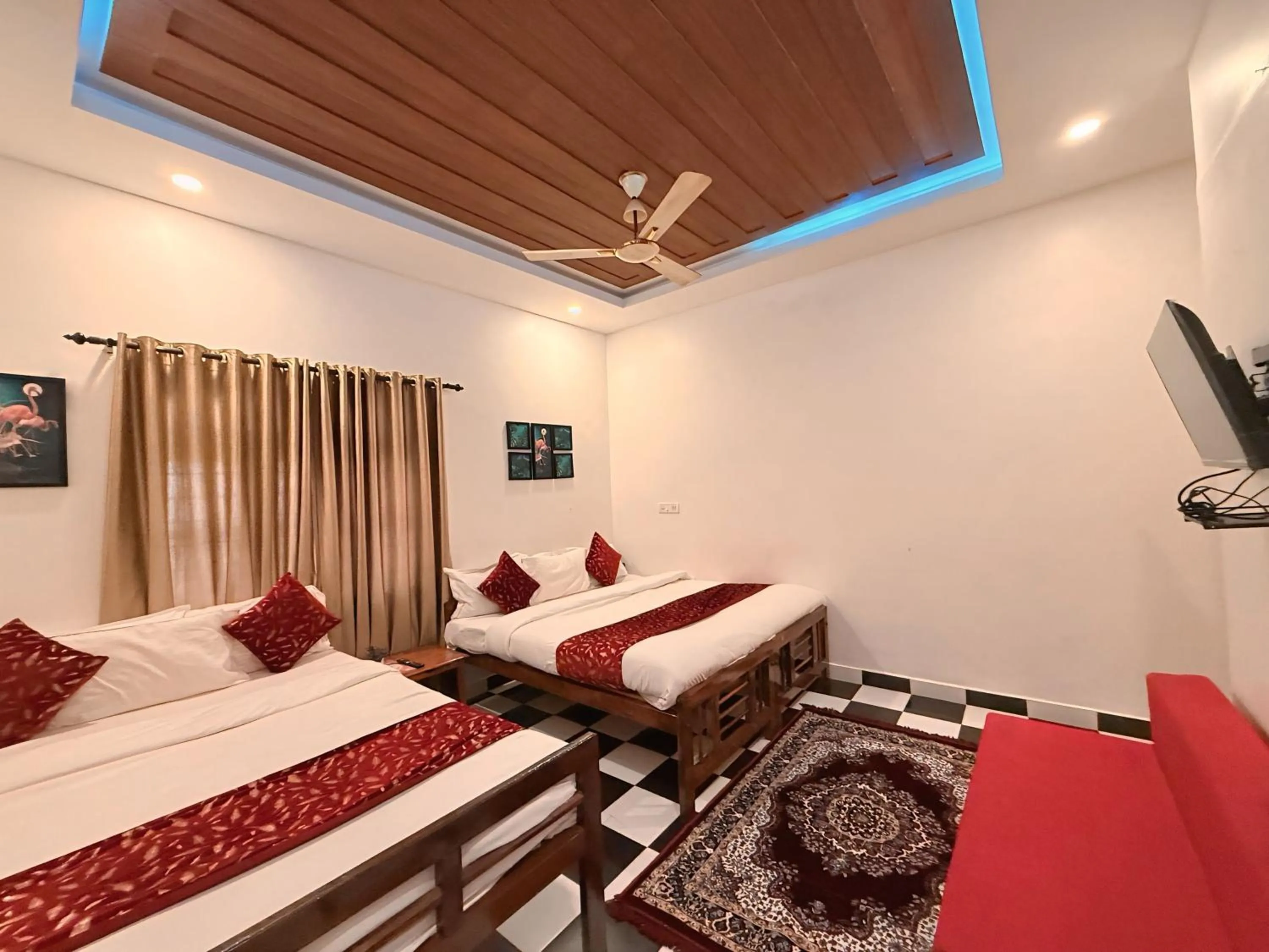 Bed in Red Sea Beach Resort