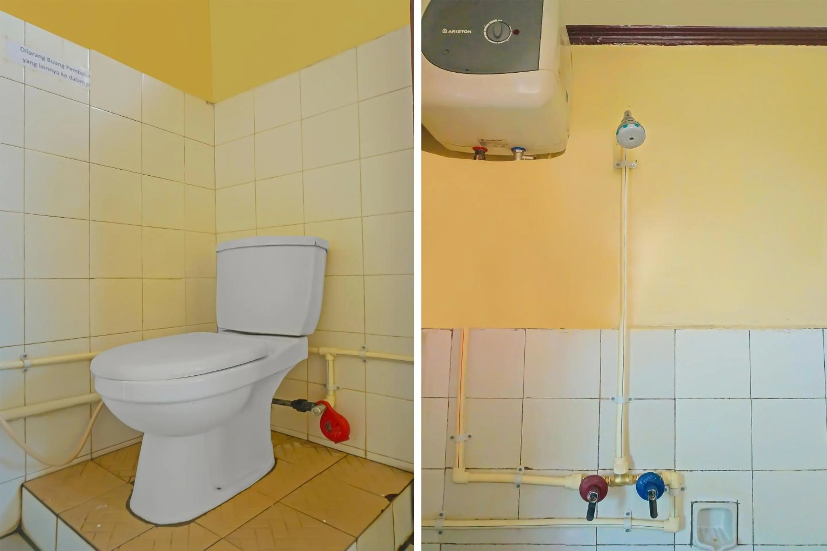 Bathroom in Hotel O Azeela Kost Syariah