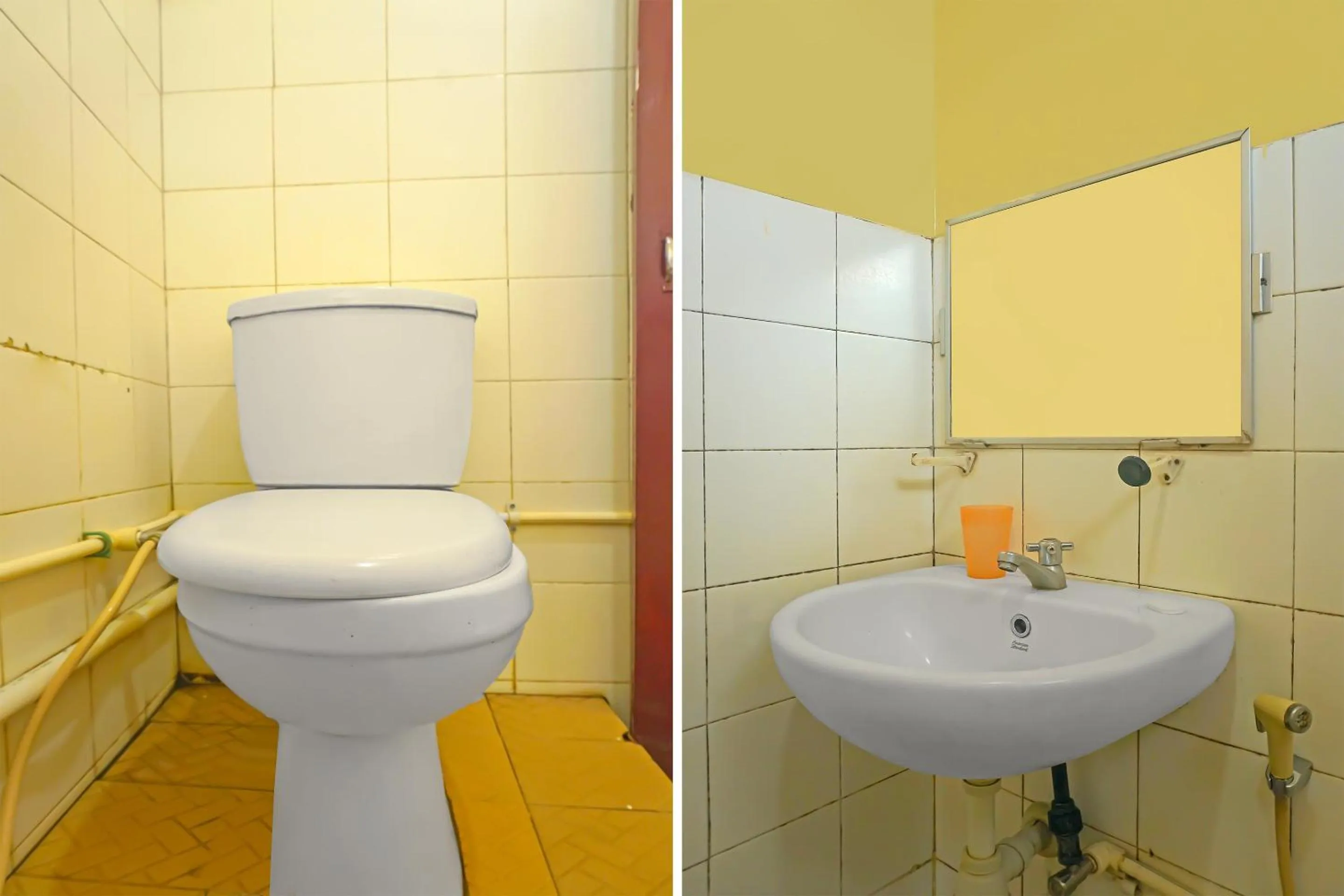 Bathroom in SPOT ON 92466 Adam Kost Syariah