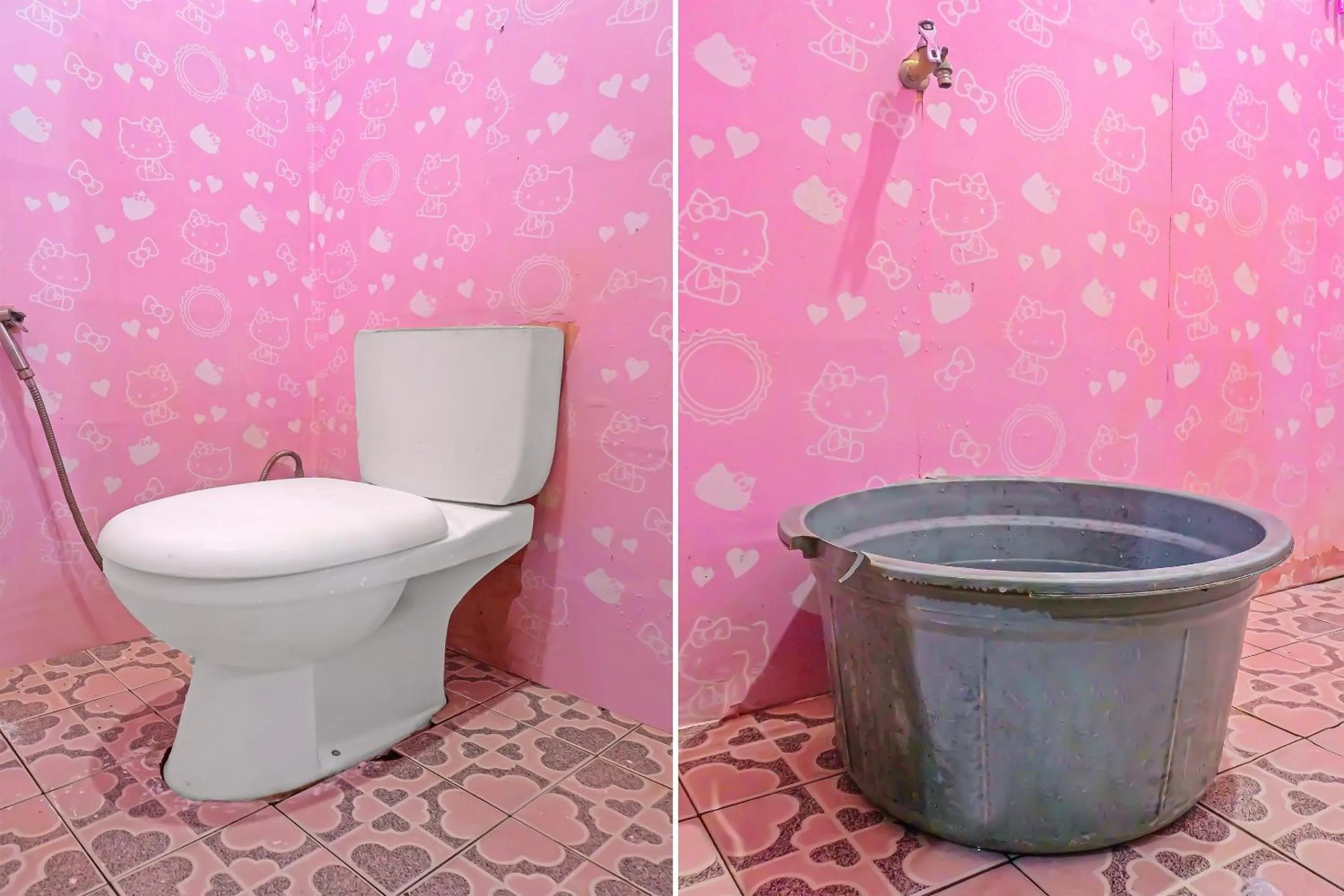 Bathroom in SPOT ON 92466 Adam Kost Syariah