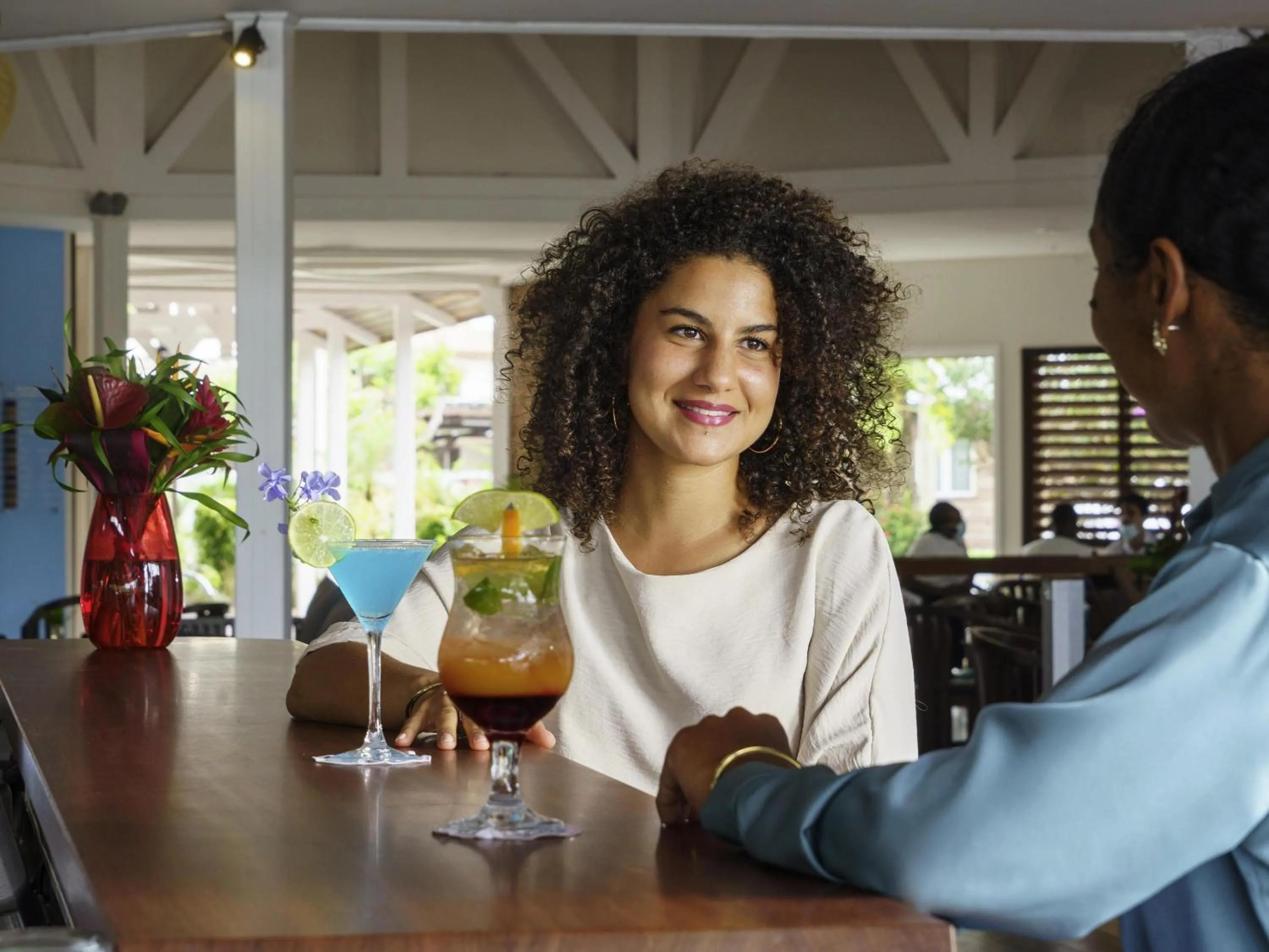 Lounge or bar in Hotel Mercure Kourou Ariatel