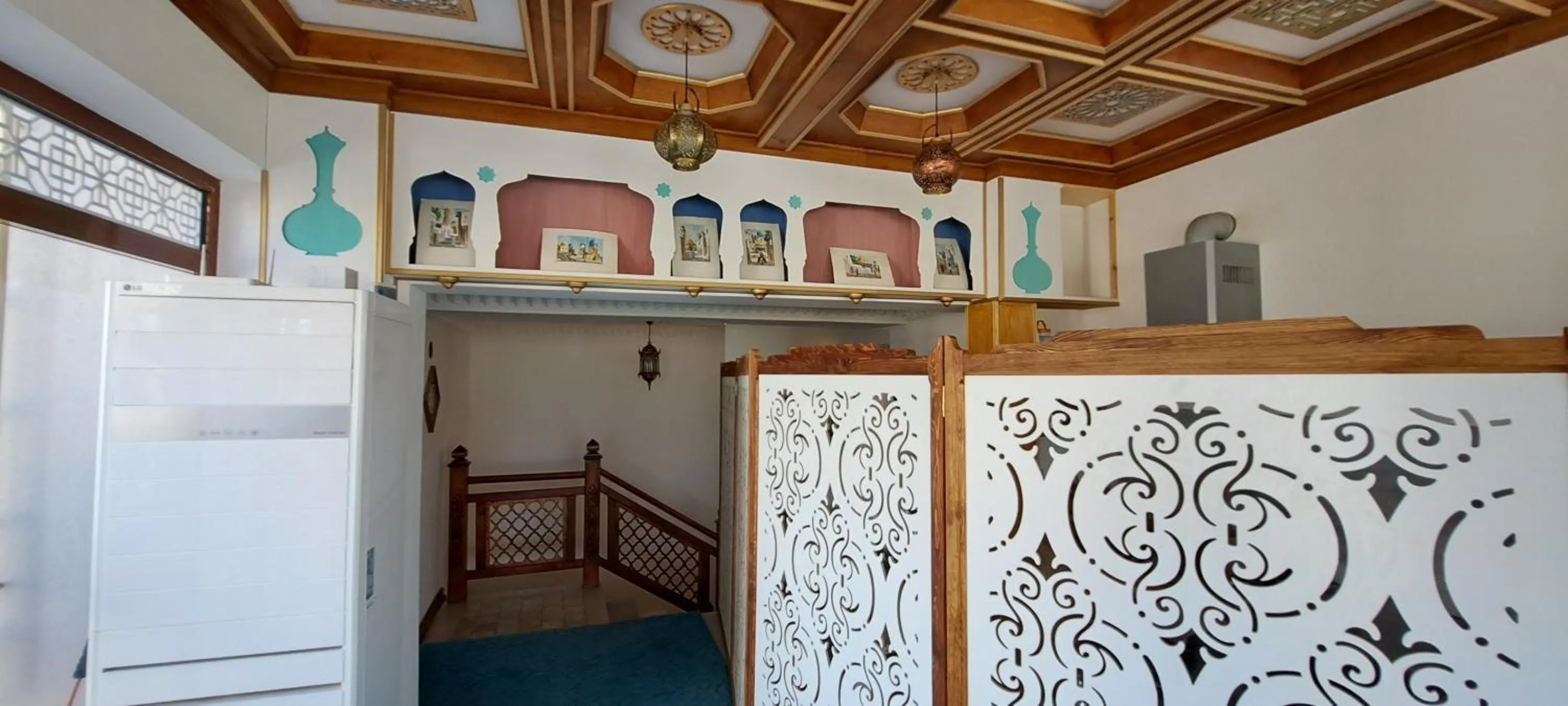 Kitchen or kitchenette in Hotel Ansi Boutique W&S terrace