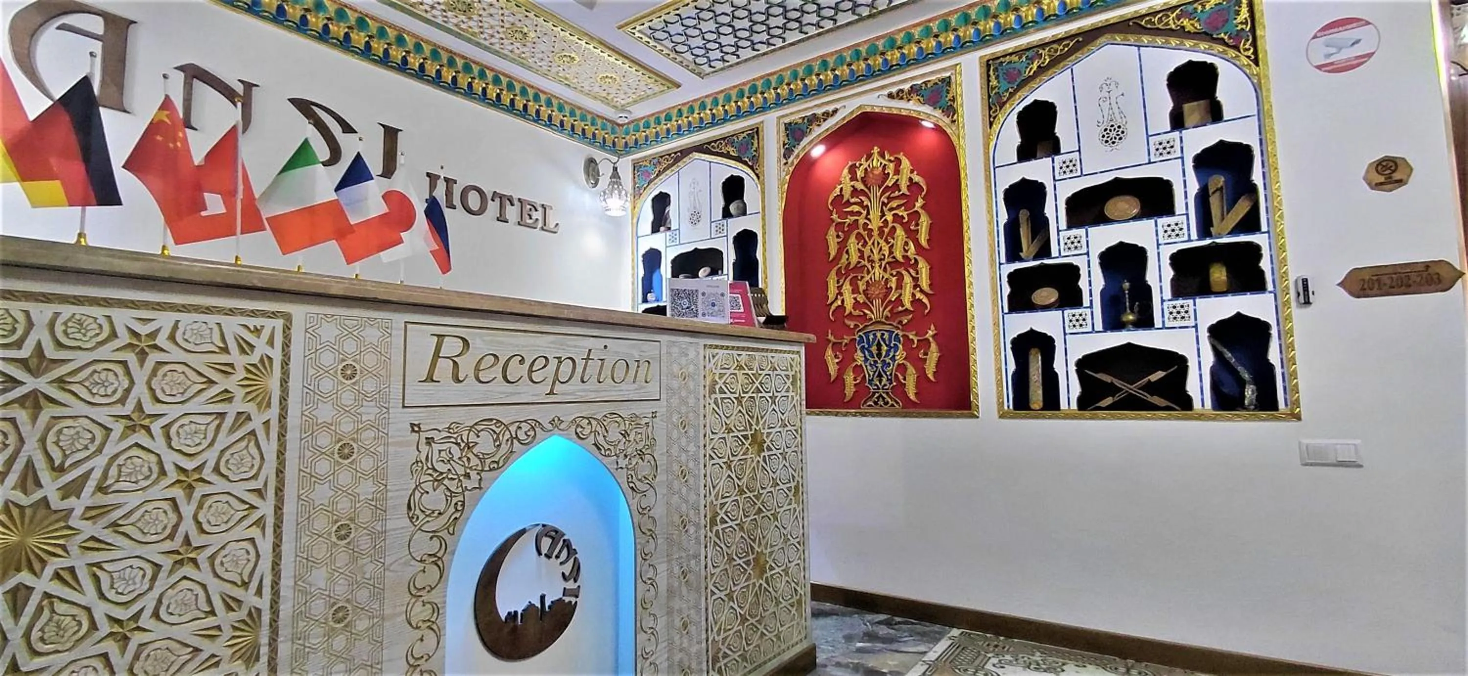 Lobby or reception in Hotel Ansi Boutique W&S terrace