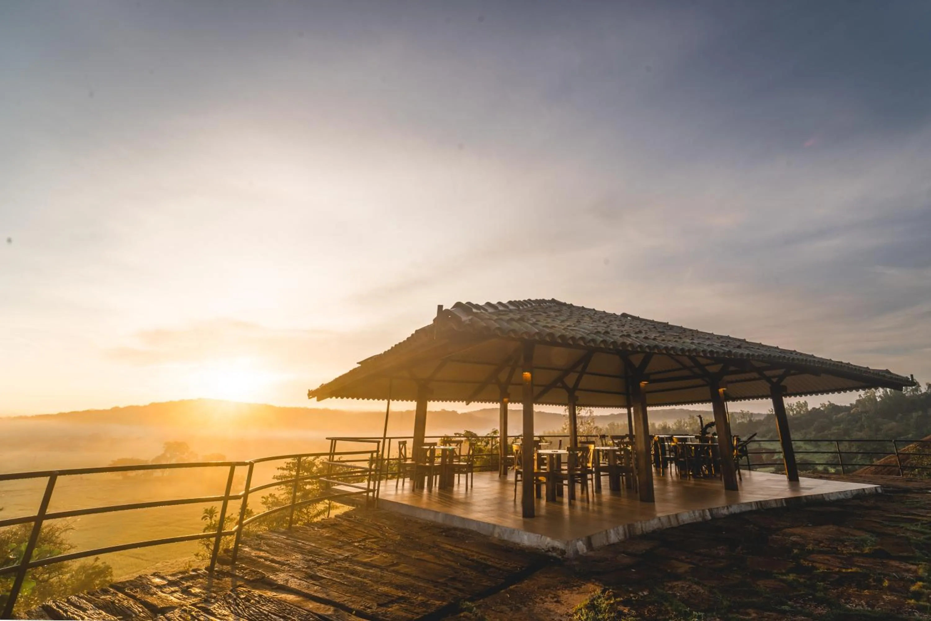Swimming pool in Shatavari Eco Resort