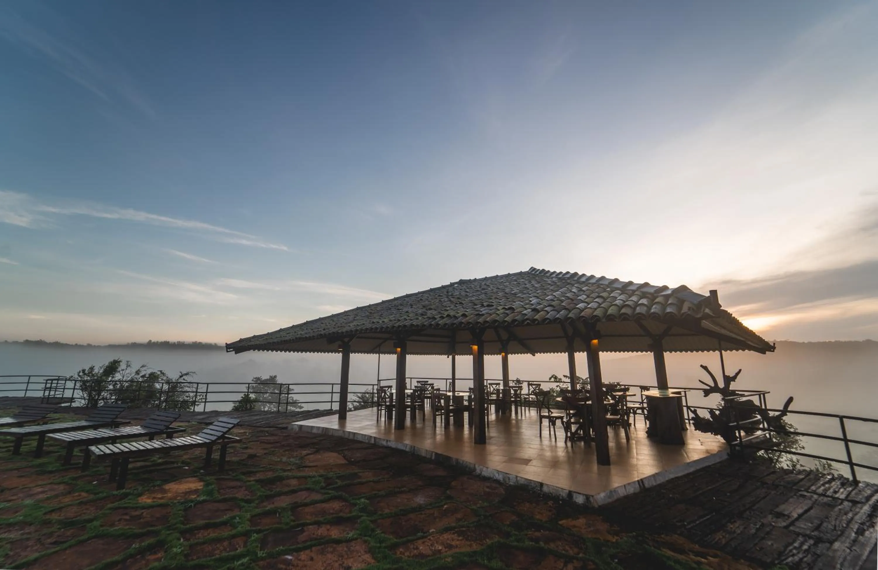 Swimming pool in Shatavari Eco Resort