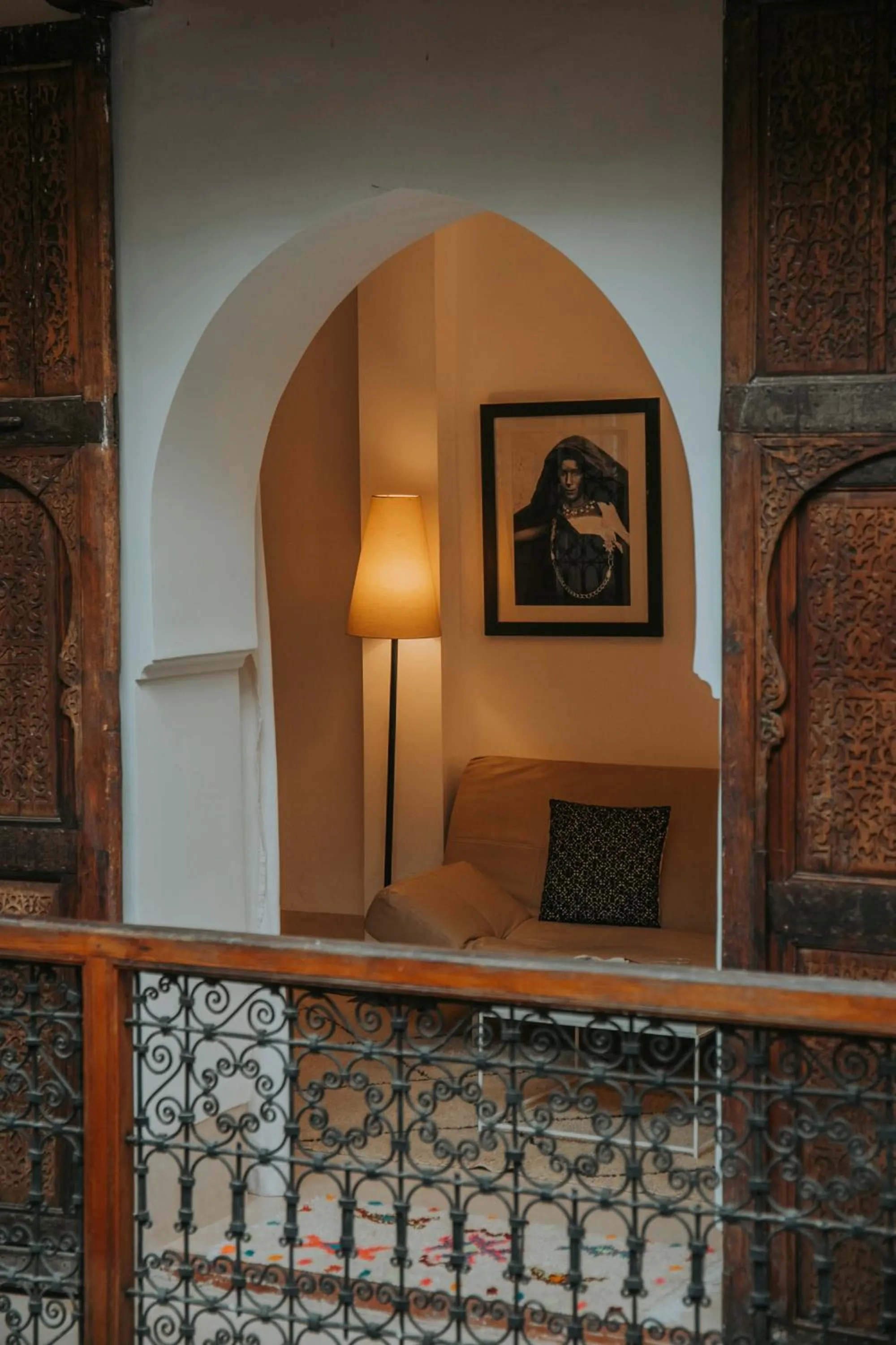 Patio in Riad Djebel