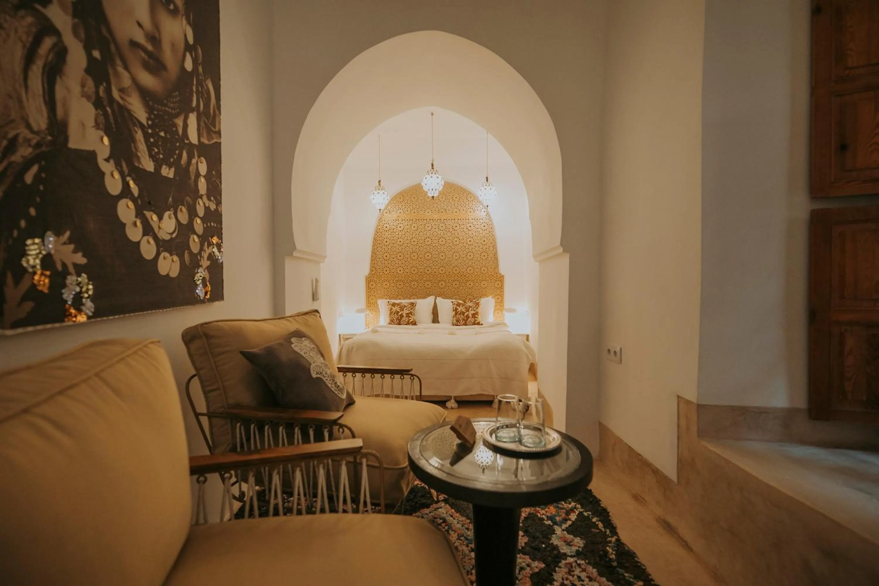 Bed in Riad Djebel