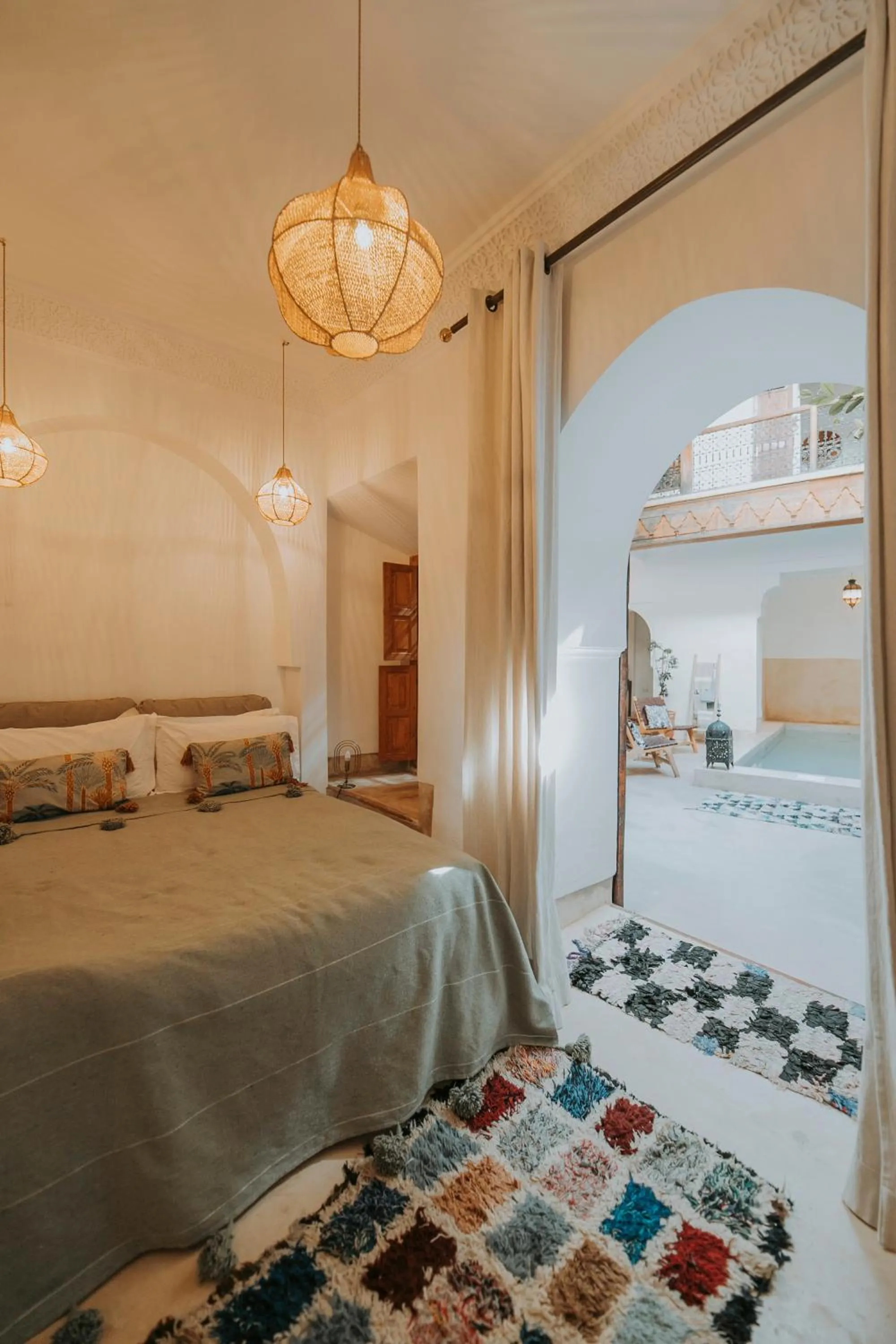 Bed in Riad Djebel
