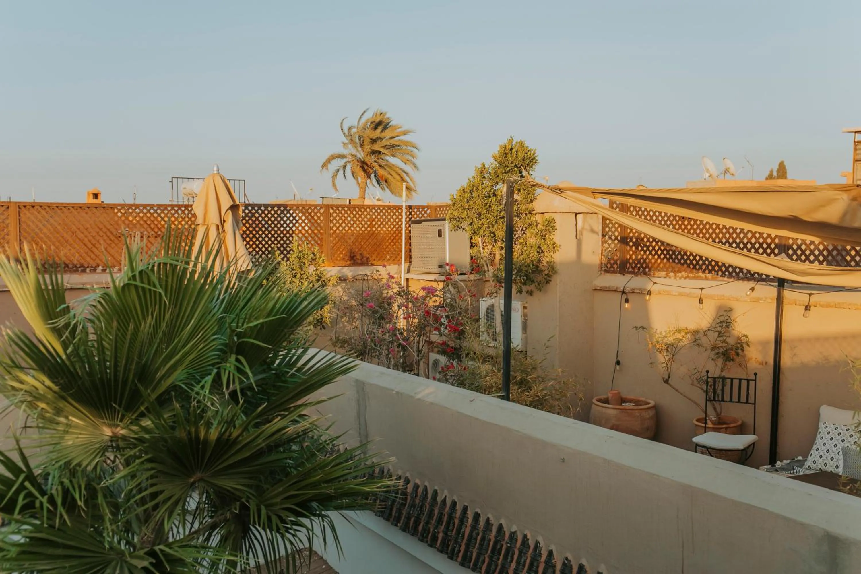 Patio in Riad Djebel