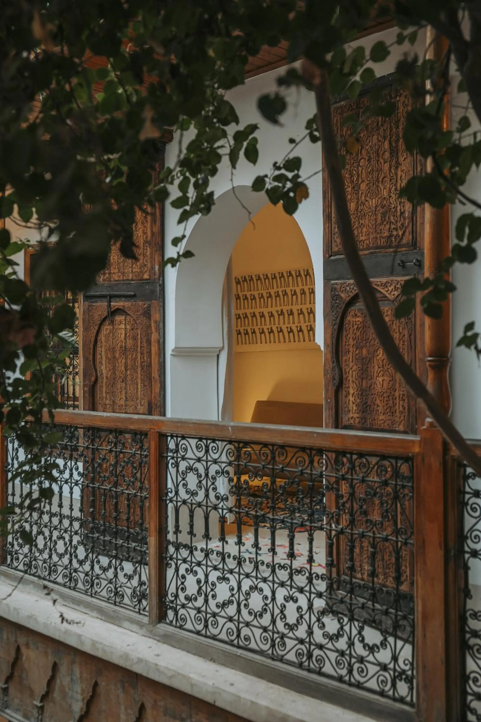 Patio in Riad Djebel