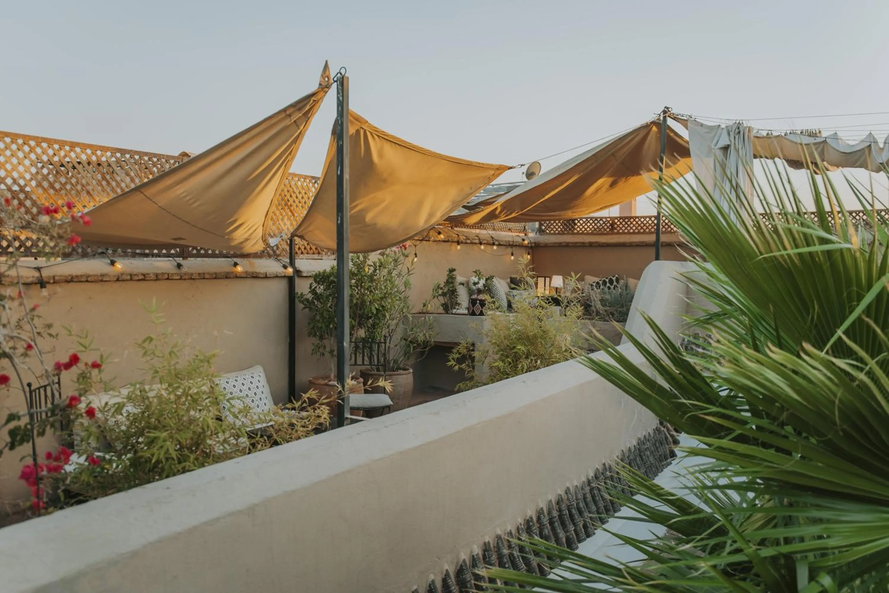Patio in Riad Djebel