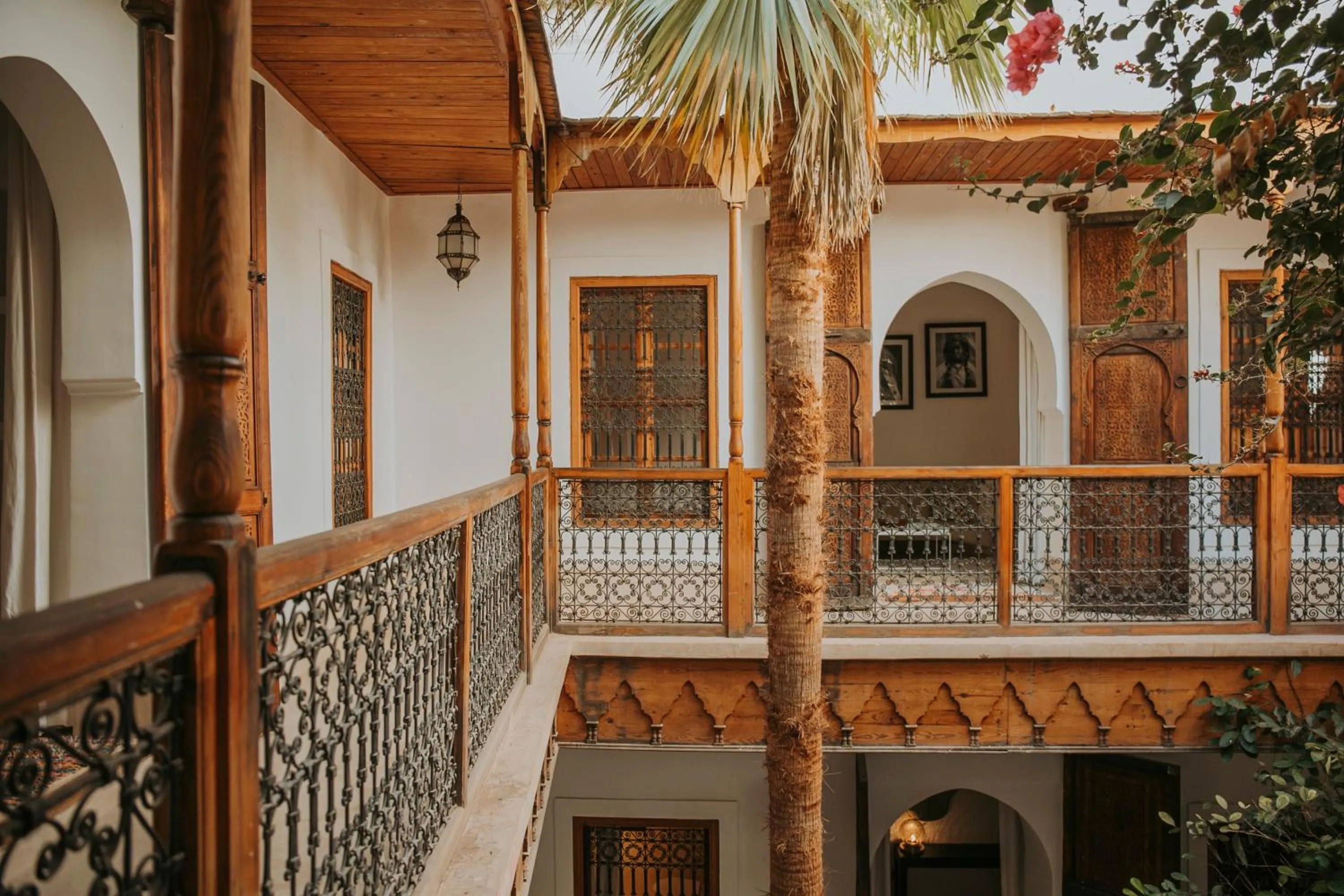 Patio in Riad Djebel