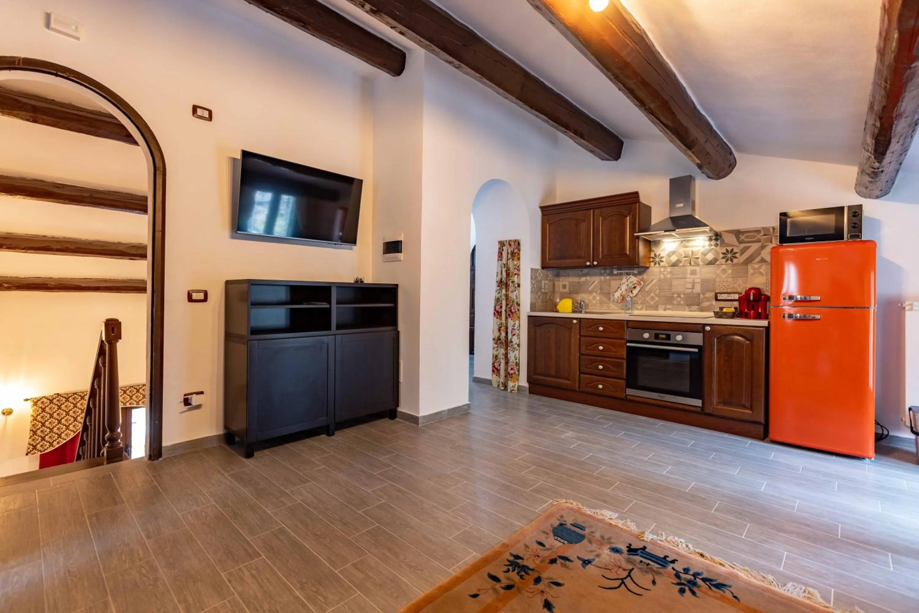 Kitchen/Kitchenette in La Corteccia del Faggio