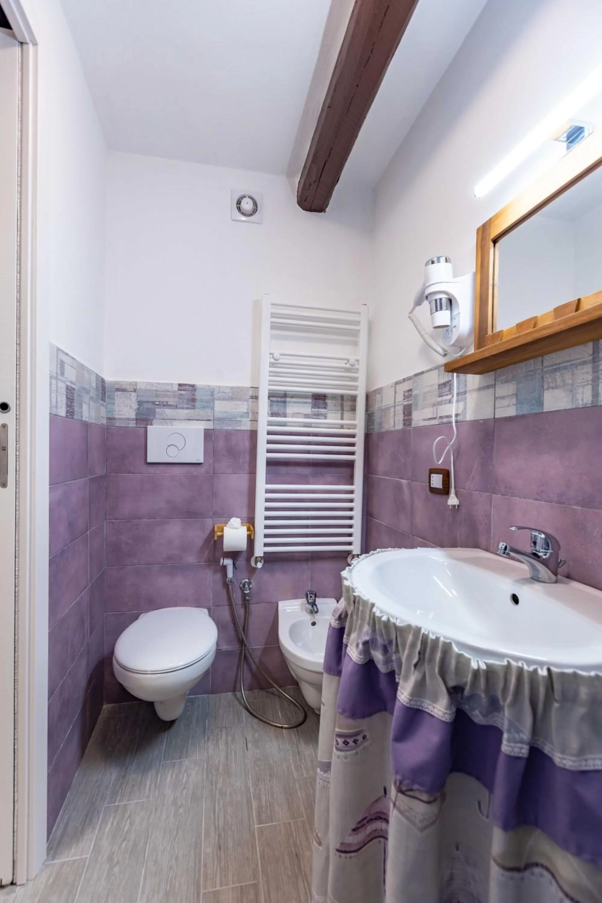 Bathroom in La Corteccia del Faggio