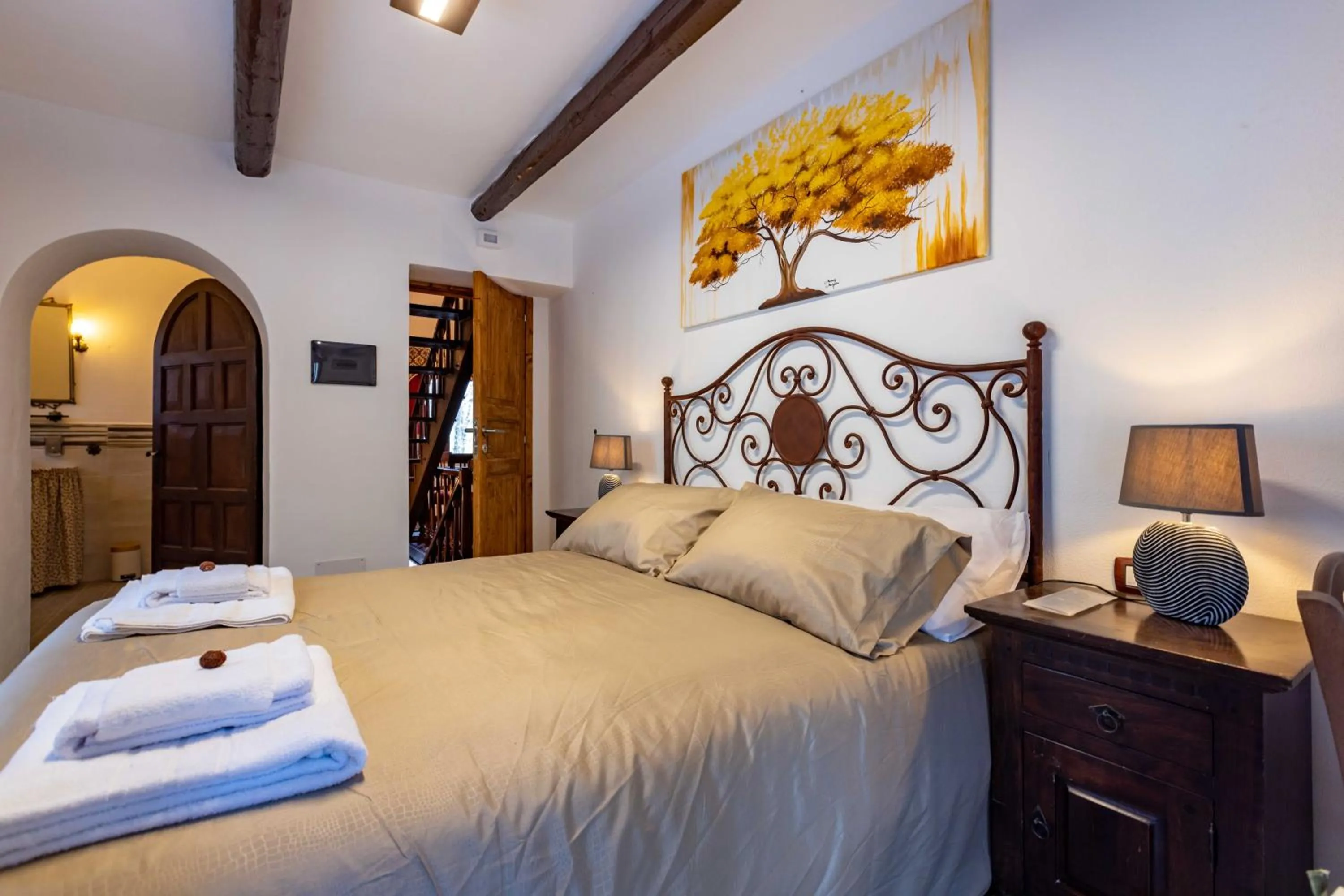 Bed in La Corteccia del Faggio