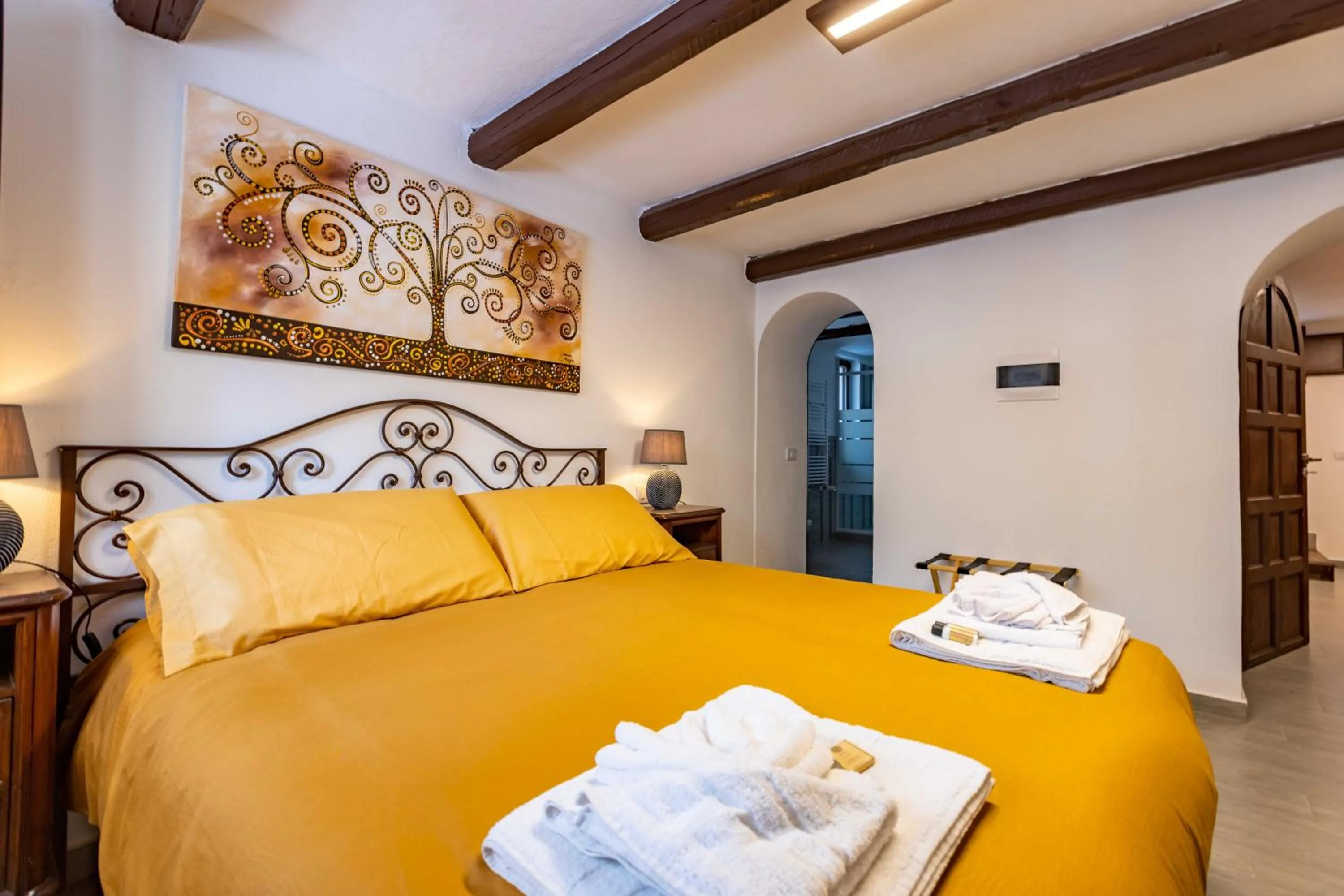 Bed in La Corteccia del Faggio