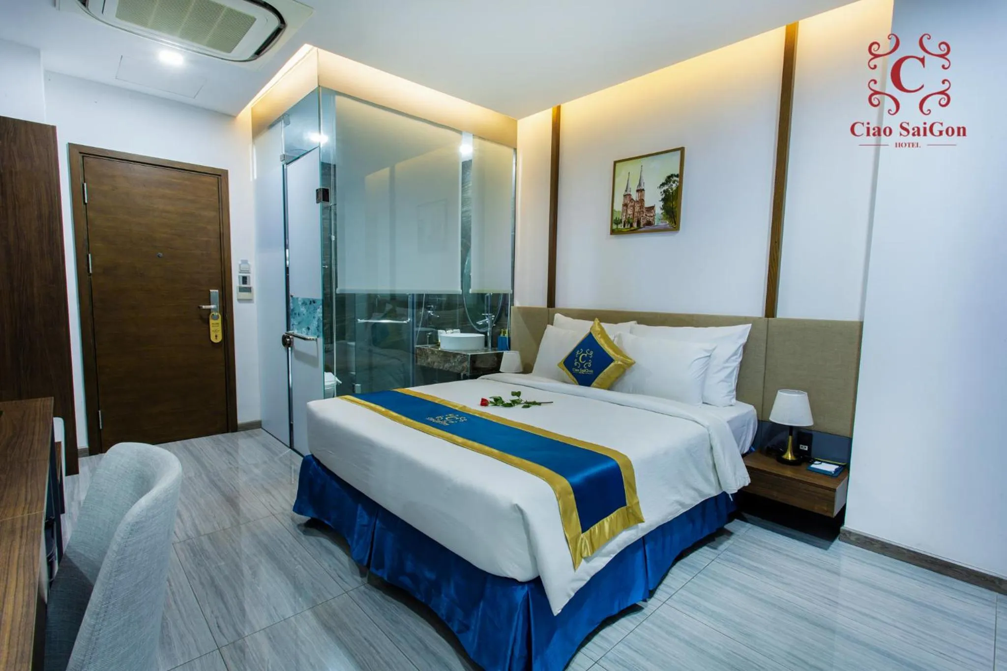 Bedroom, Bed in Ciao Saigon 2 Hotel