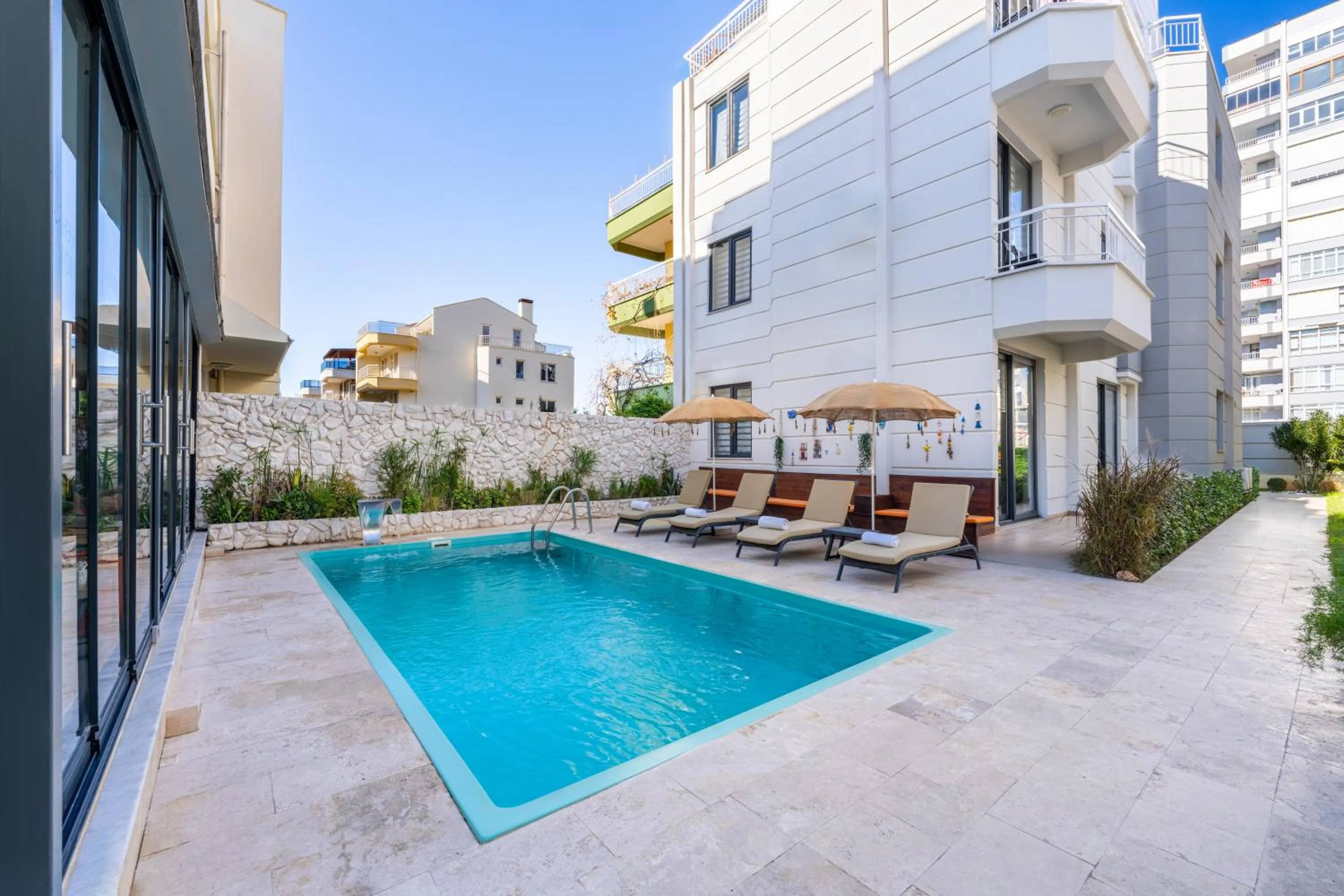 Swimming pool in Echinus Lara Hotel