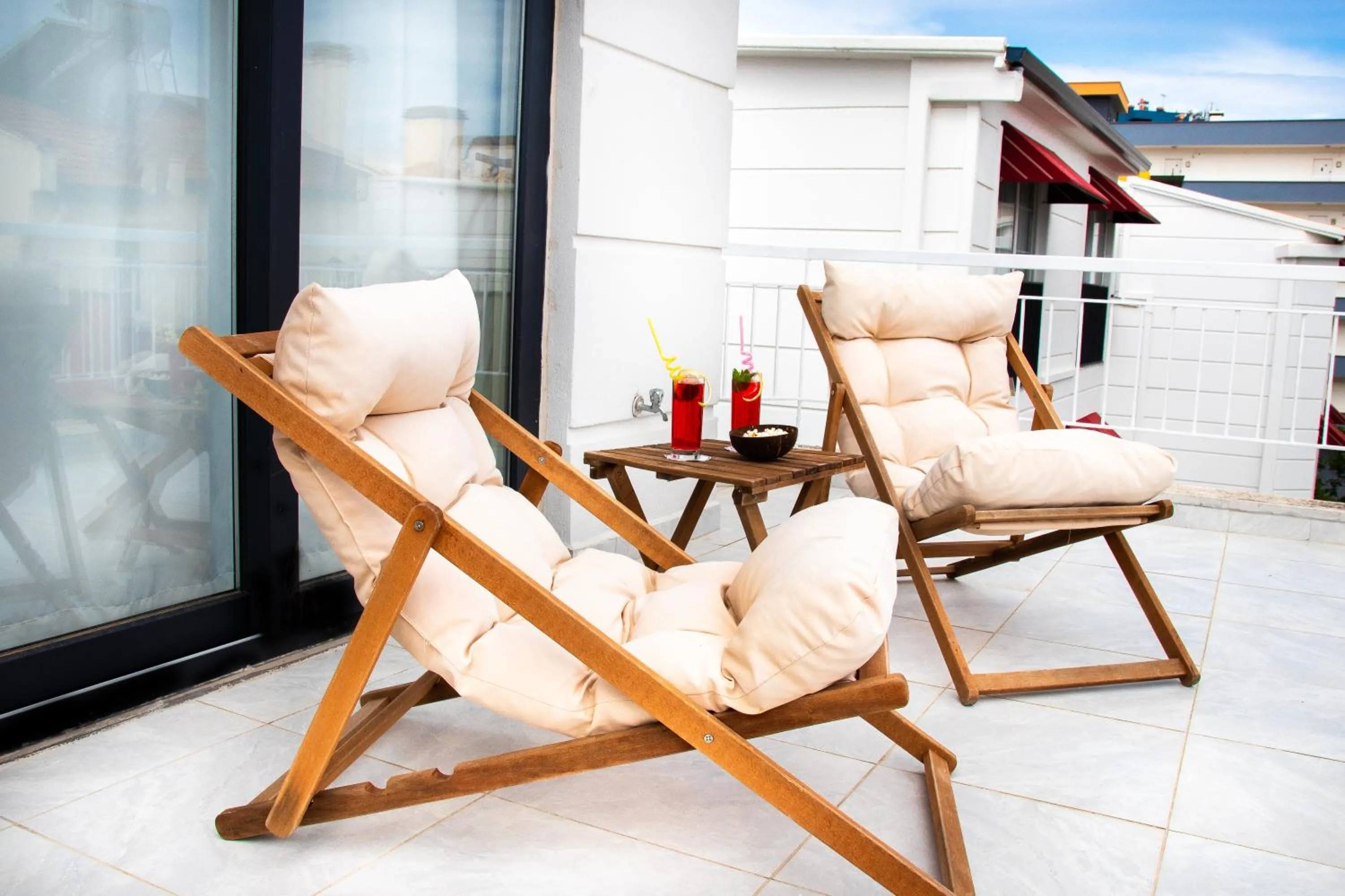 Patio in Echinus Lara Hotel