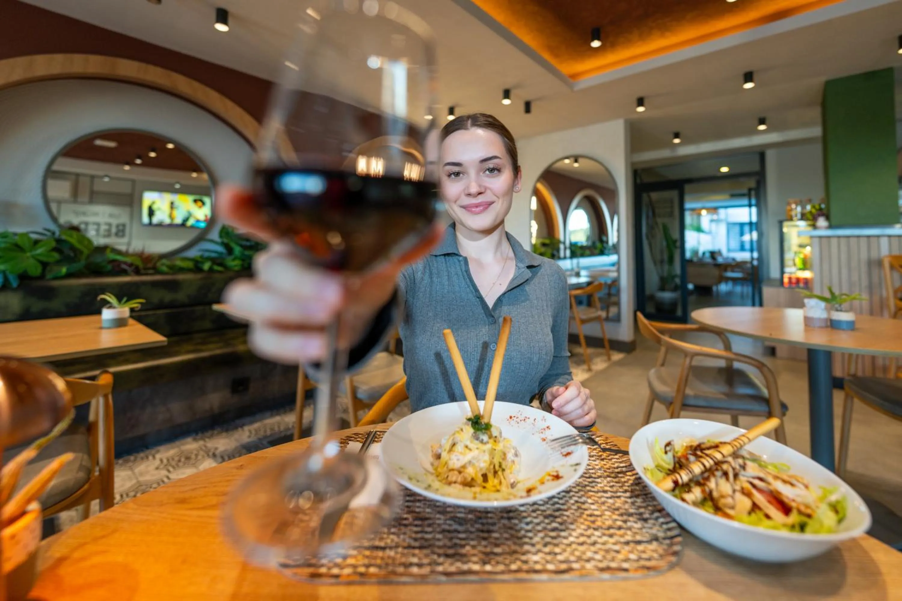 Food in Echinus Lara Hotel