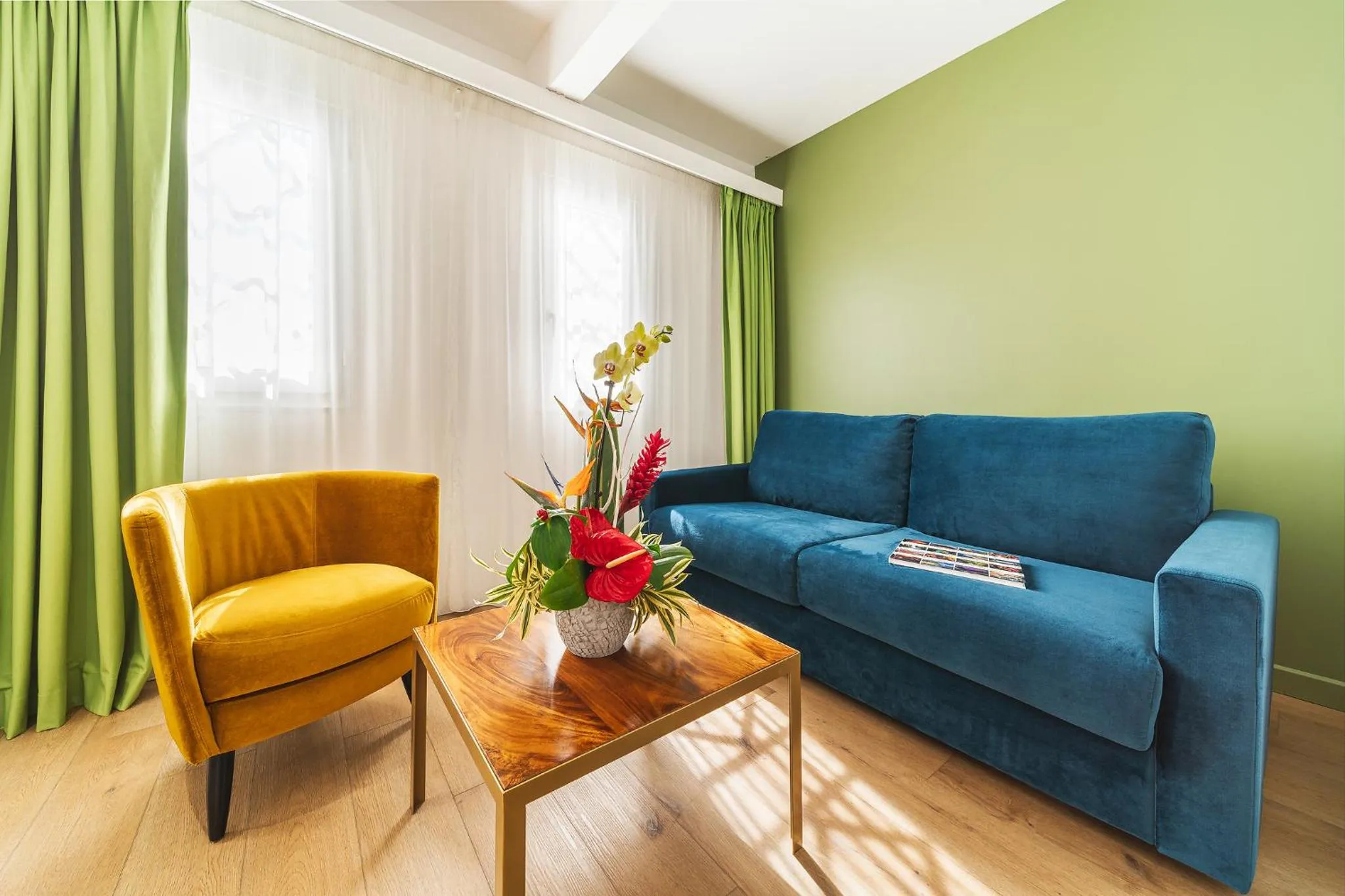 Living room in Hôtel Exsel Créolia