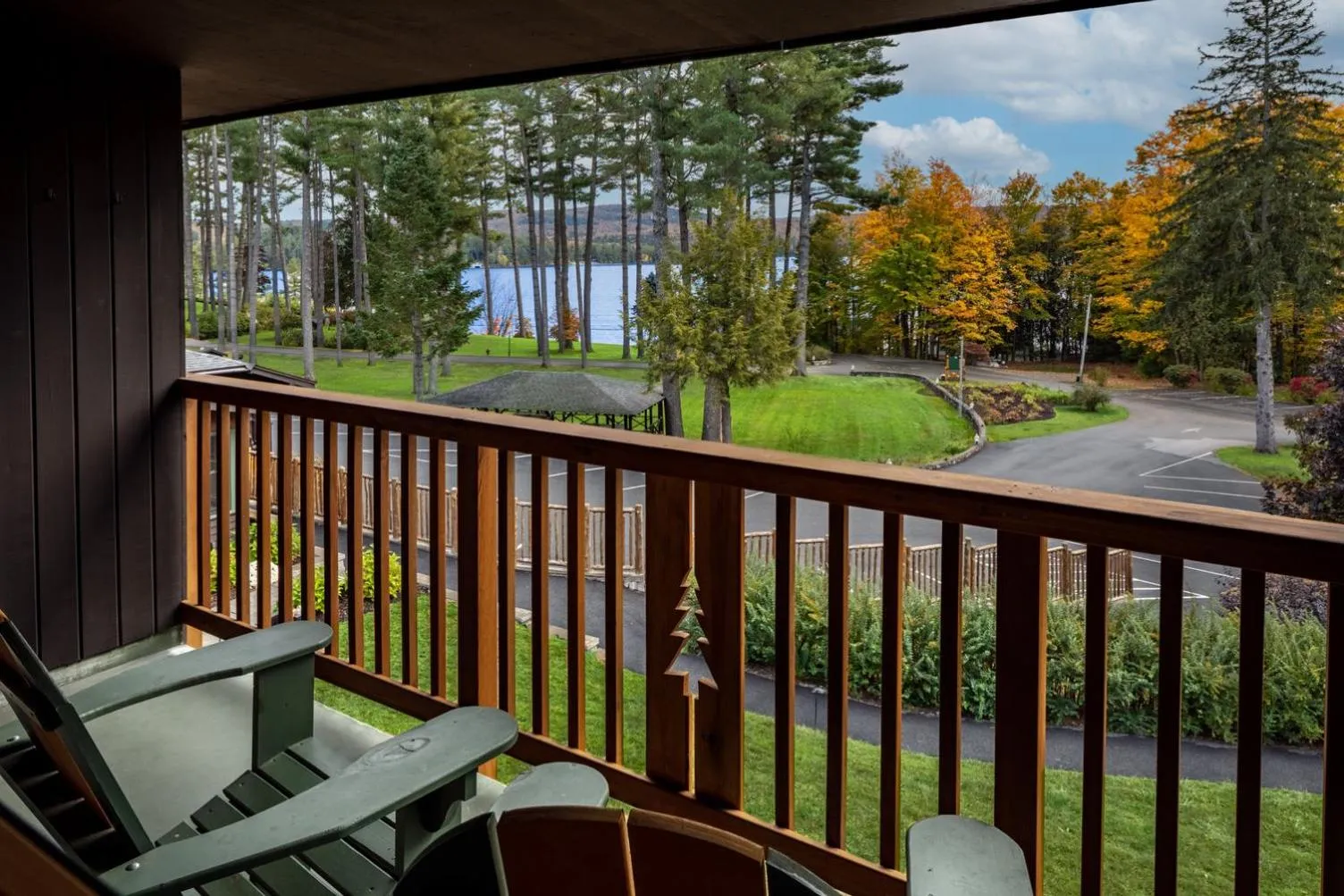 Balcony/Terrace in Lodge at Schroon Lake