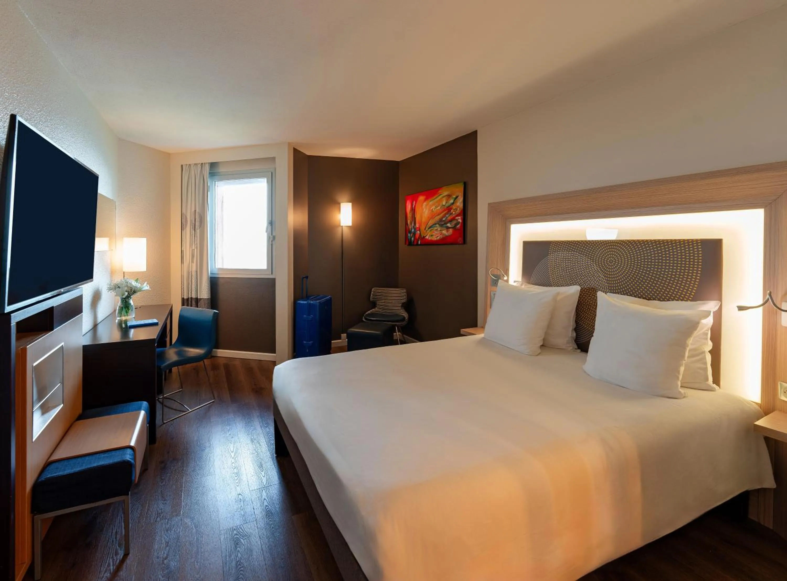 Bed in Novotel Dakar