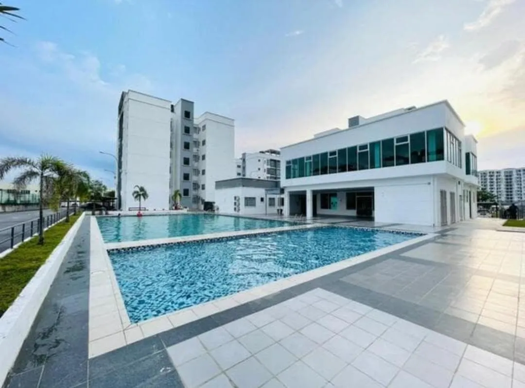 Swimming pool in Casa Apartment @ Ipoh 【怡保民宿】