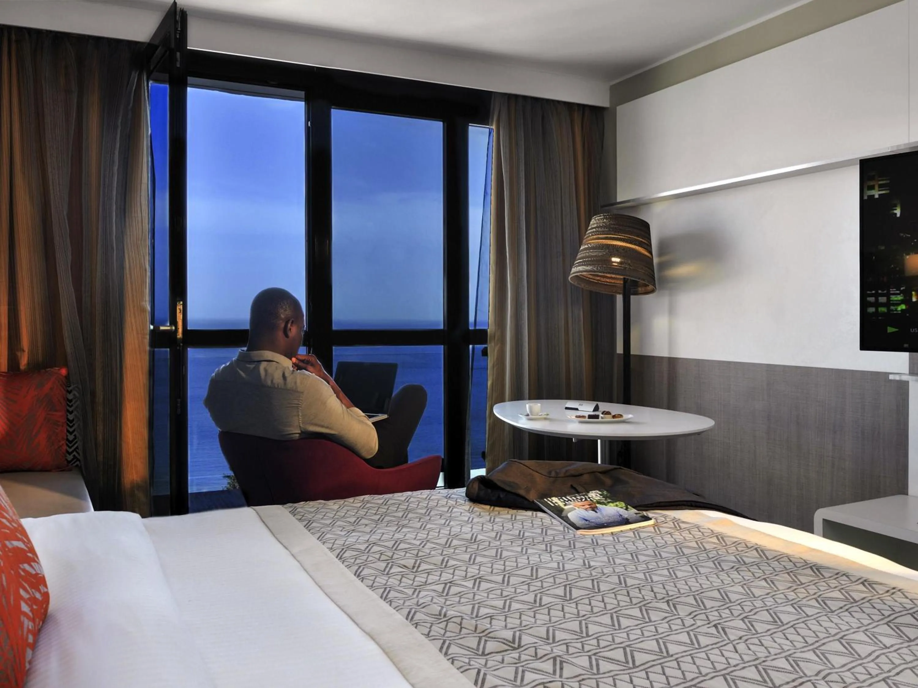 Bedroom, Bed in Pullman Dakar Teranga