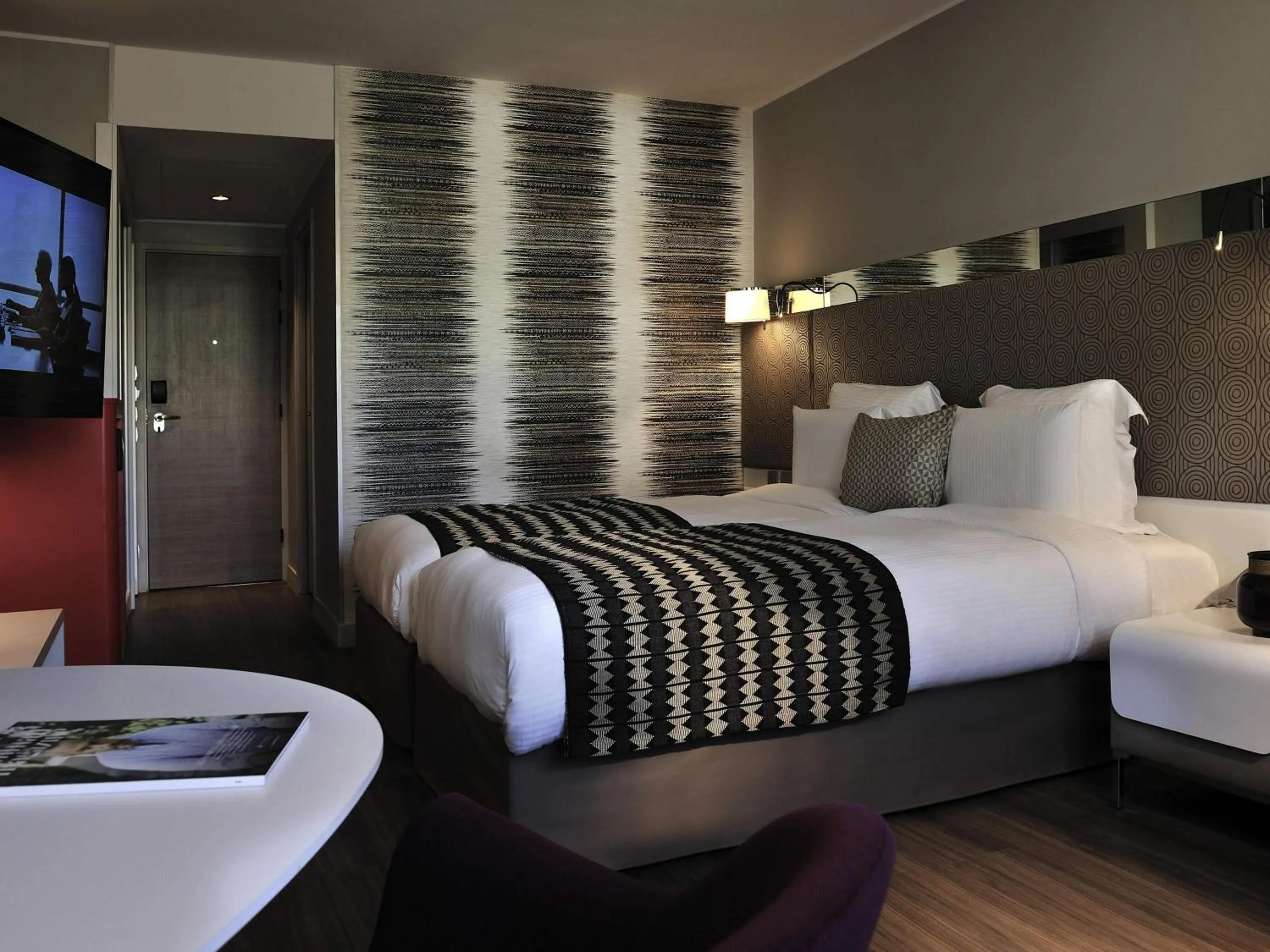 Bedroom, Bed in Pullman Dakar Teranga