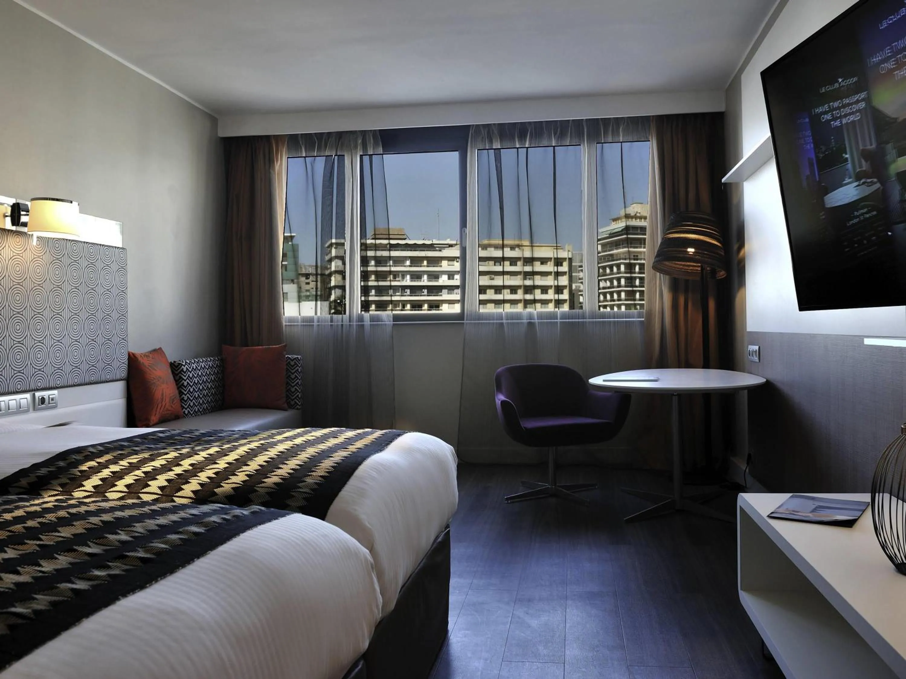 Bedroom, Bed in Pullman Dakar Teranga