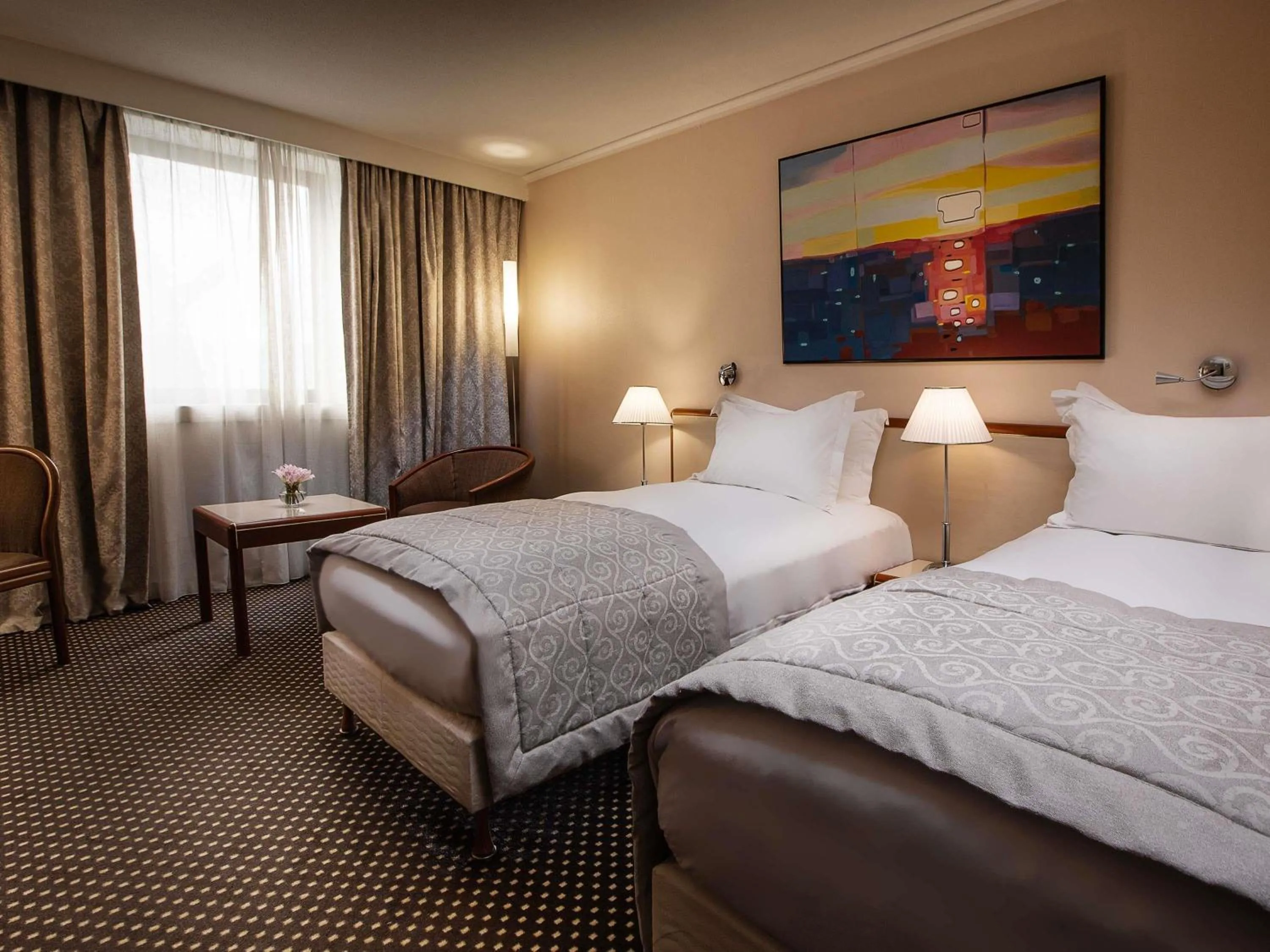 Bedroom, Bed in Sofitel Algiers Hamma Garden