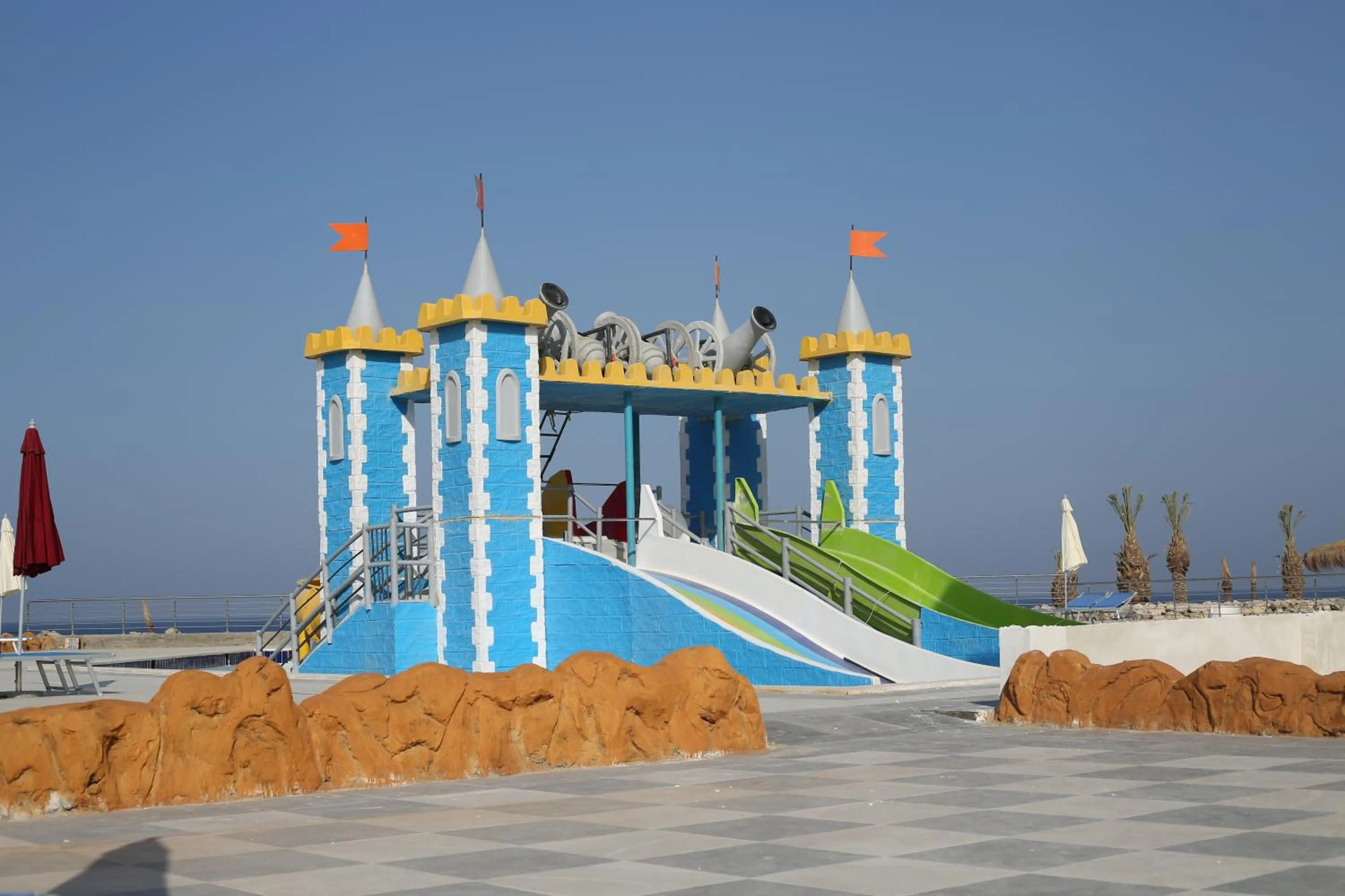 Aqua park in Amarina Jannah Resort & Aqua Park Marsa Alam