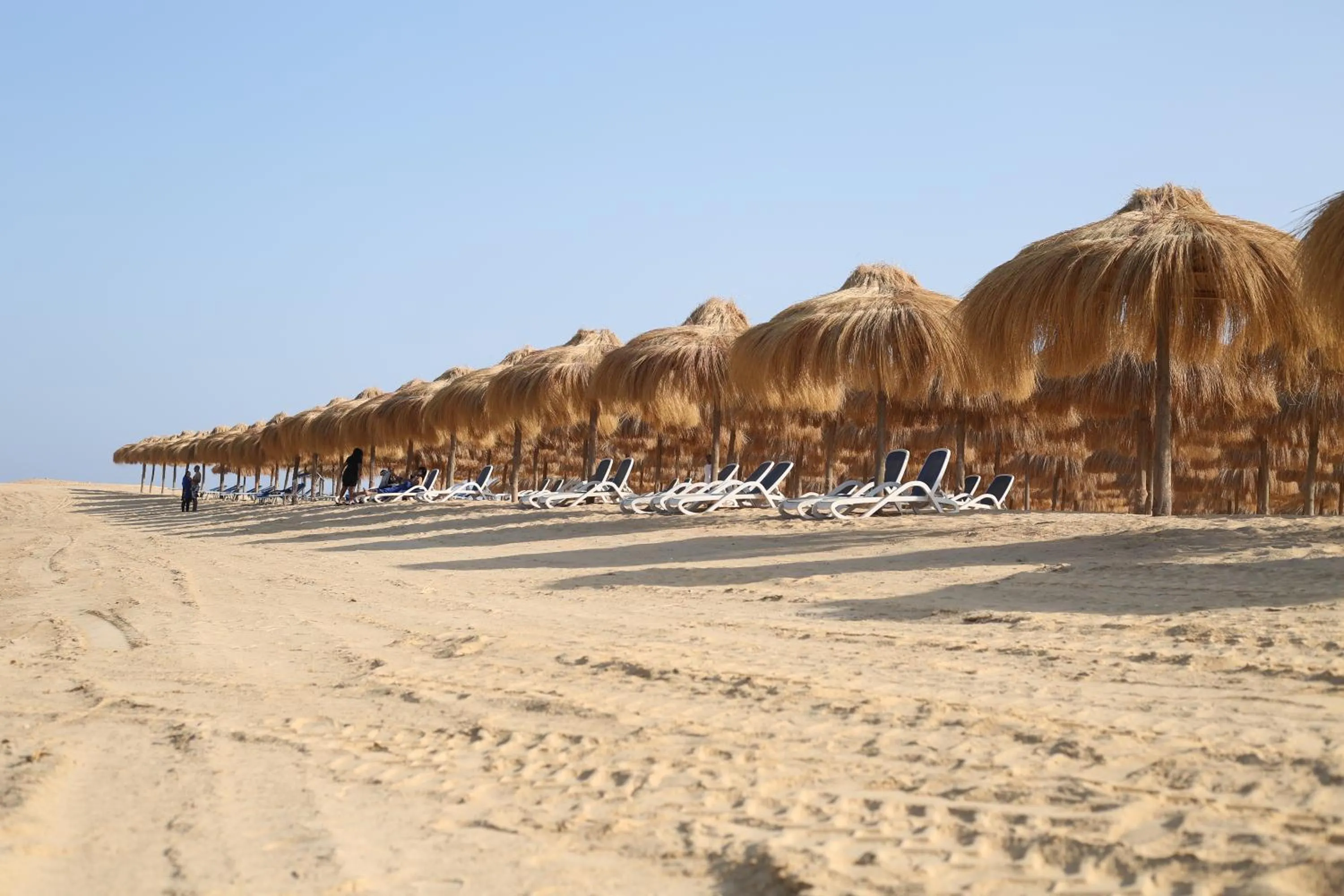 Beach in Amarina Jannah Resort & Aqua Park Marsa Alam