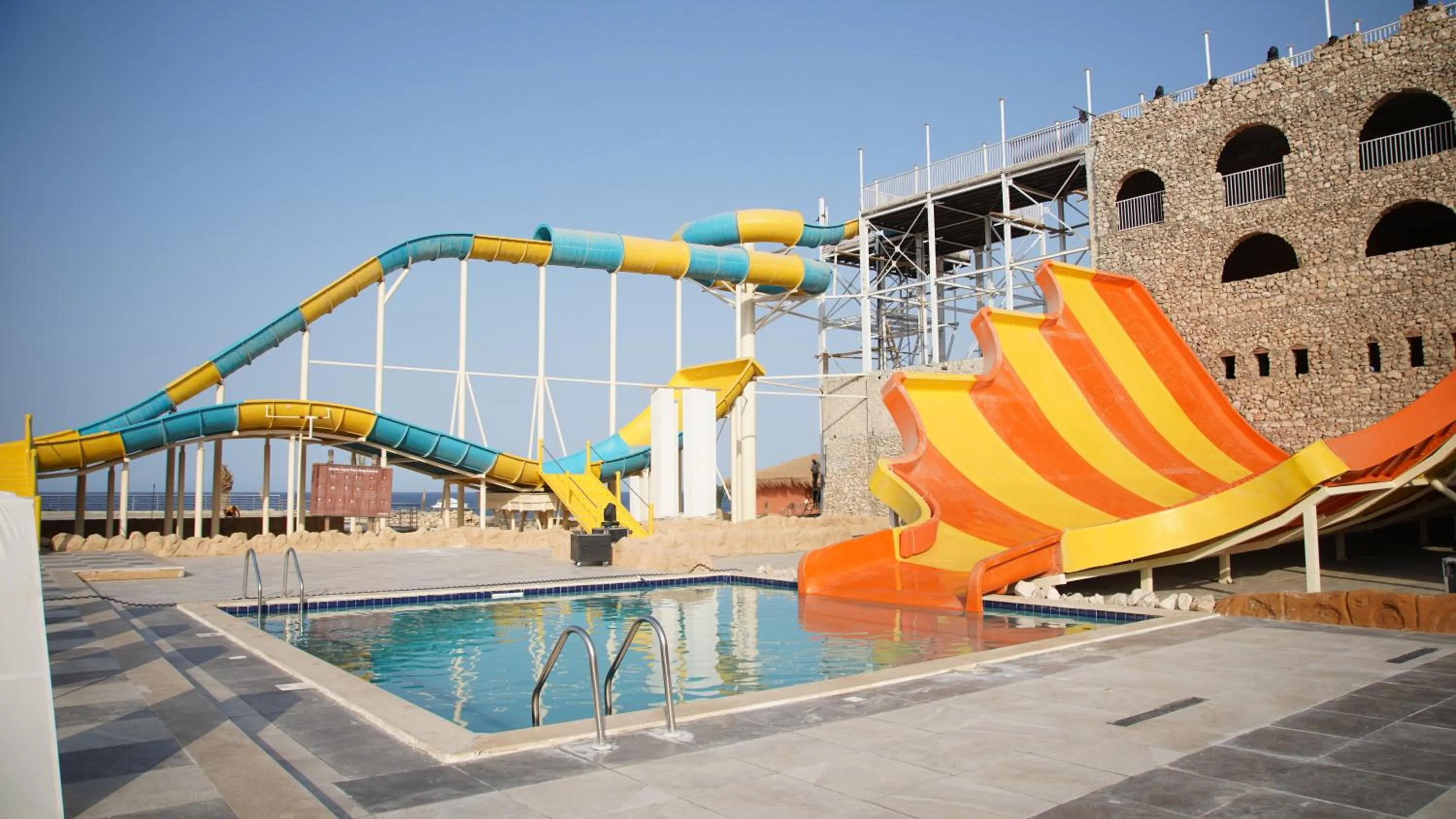 Aqua park in Amarina Jannah Resort & Aqua Park Marsa Alam