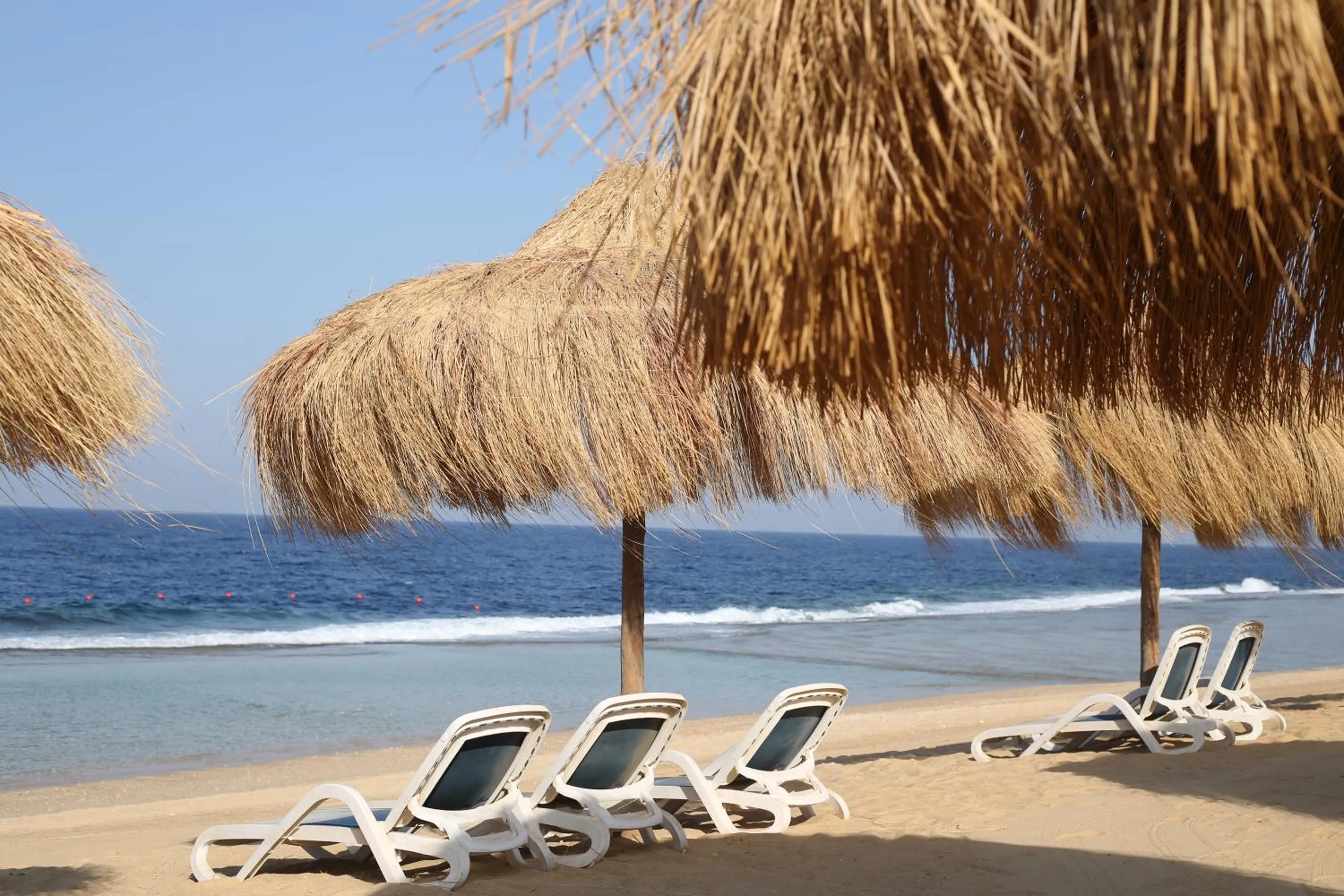 Beach in Amarina Jannah Resort & Aqua Park Marsa Alam