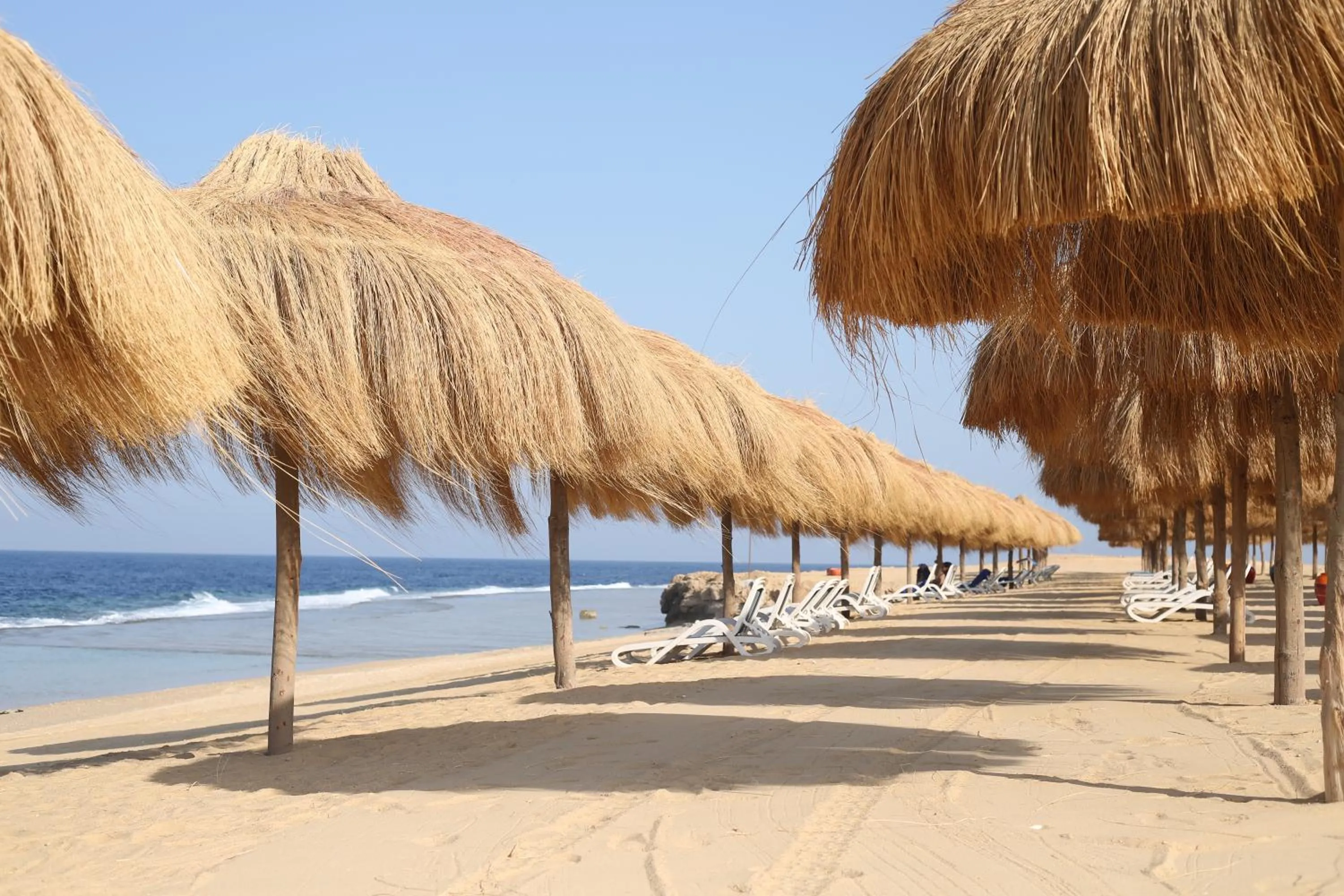 Beach in Amarina Jannah Resort & Aqua Park Marsa Alam