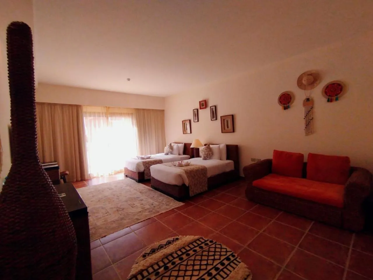 Bed in Amarina Jannah Resort & Aqua Park Marsa Alam