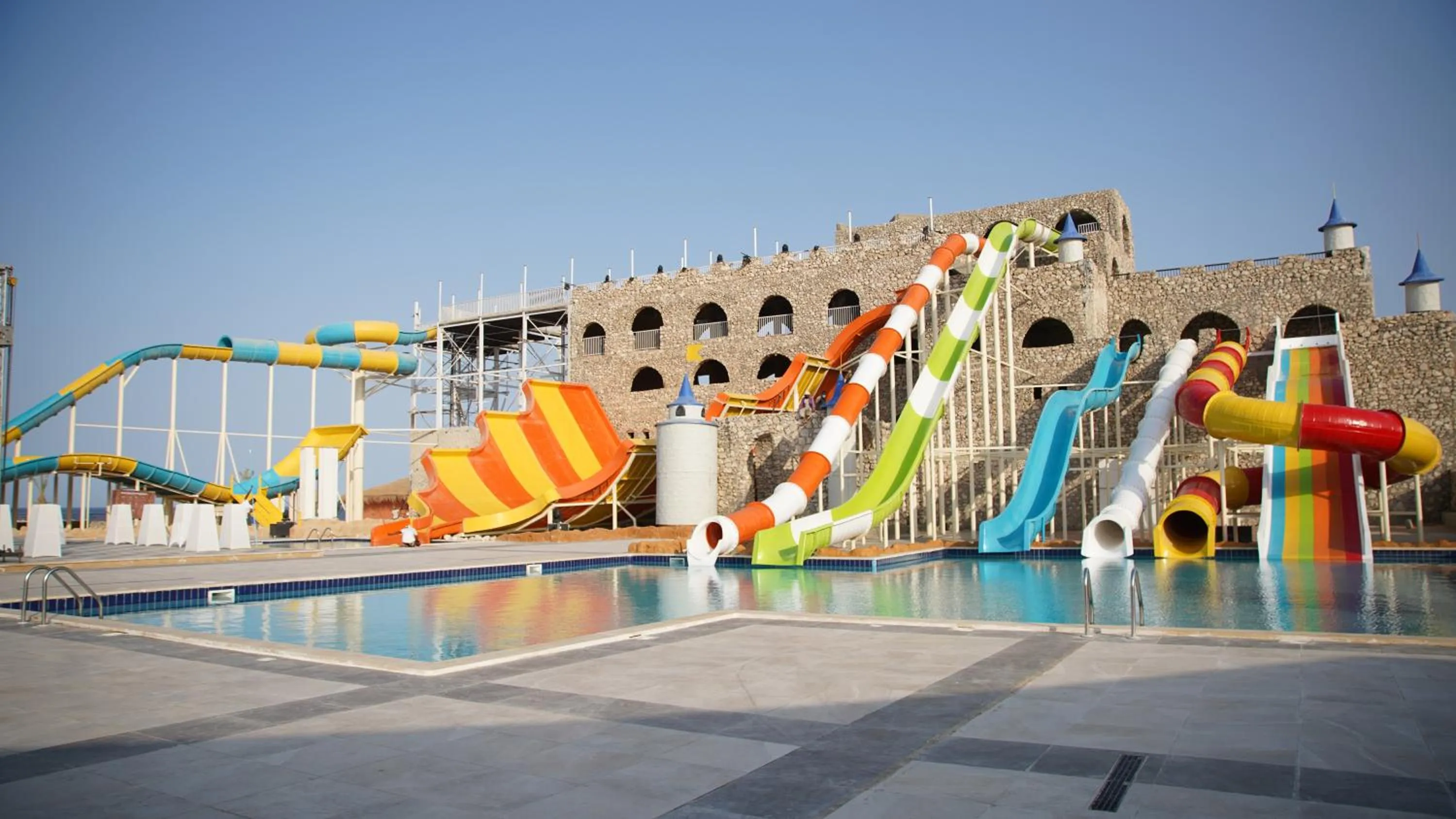 Aqua park in Amarina Jannah Resort & Aqua Park Marsa Alam