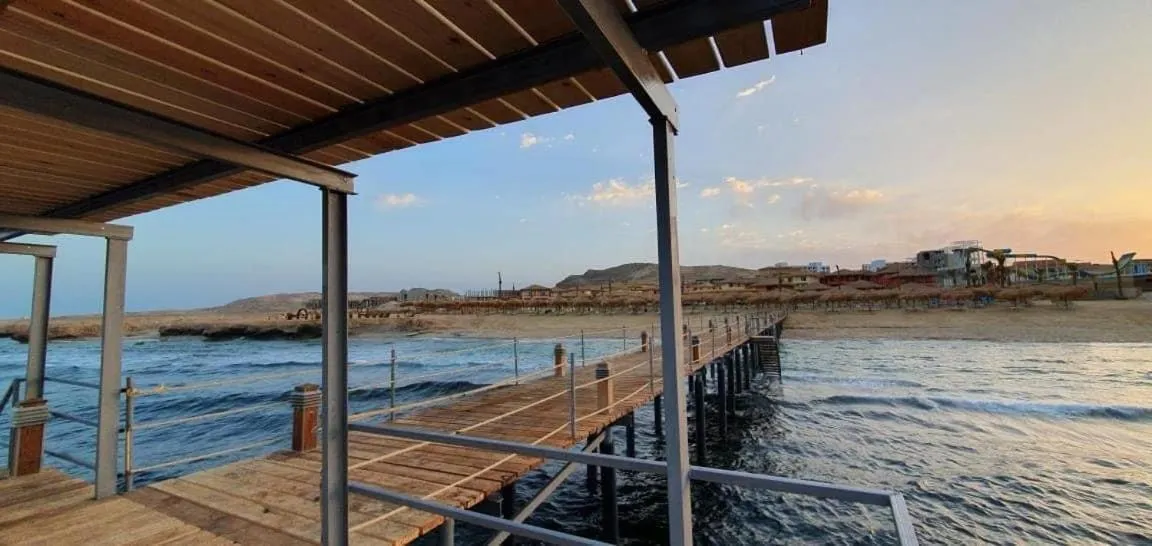 Beach in Amarina Jannah Resort & Aqua Park Marsa Alam