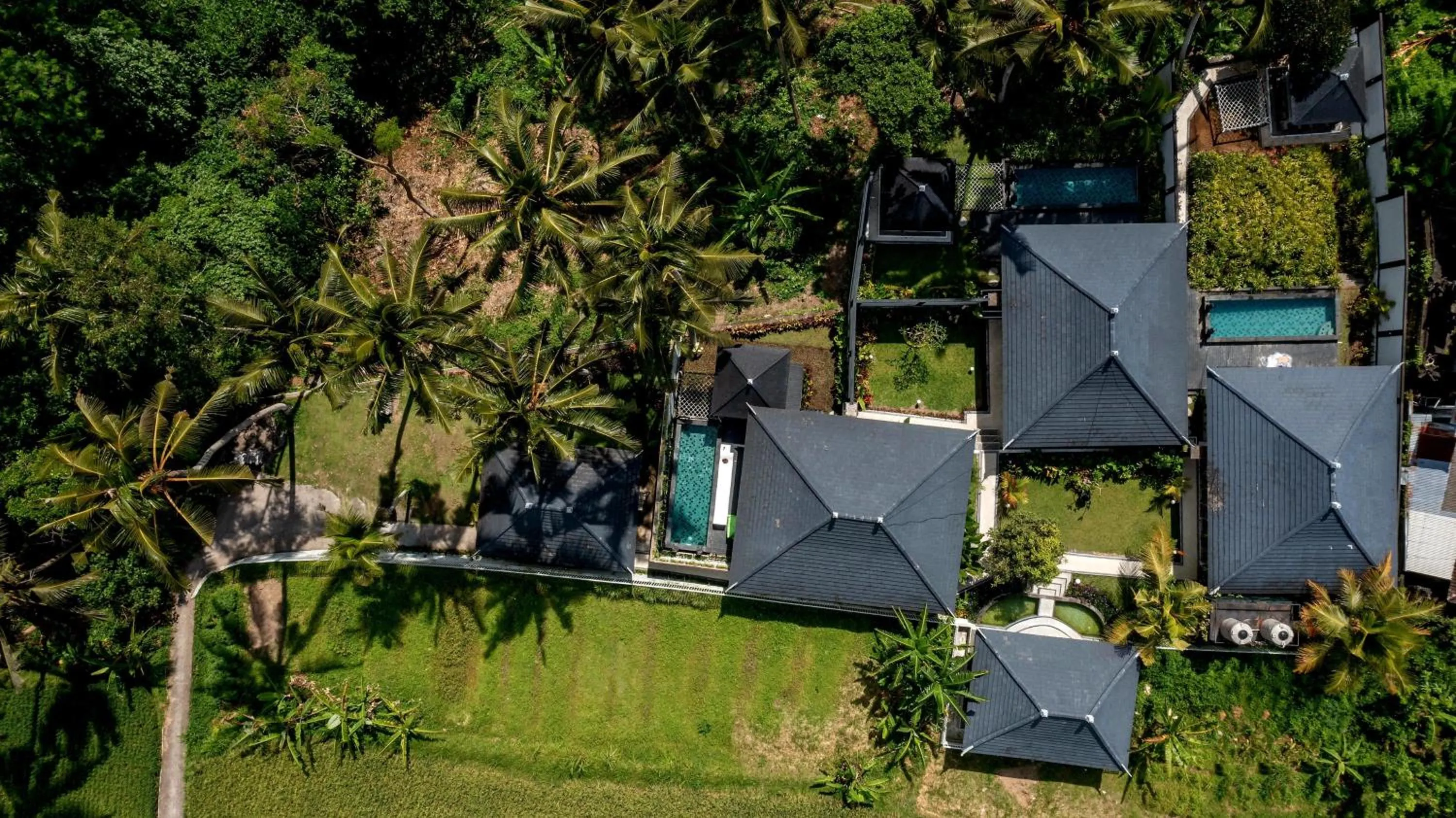 Property building in Capung Asri Eco Luxury Resort with Private Pool Villas